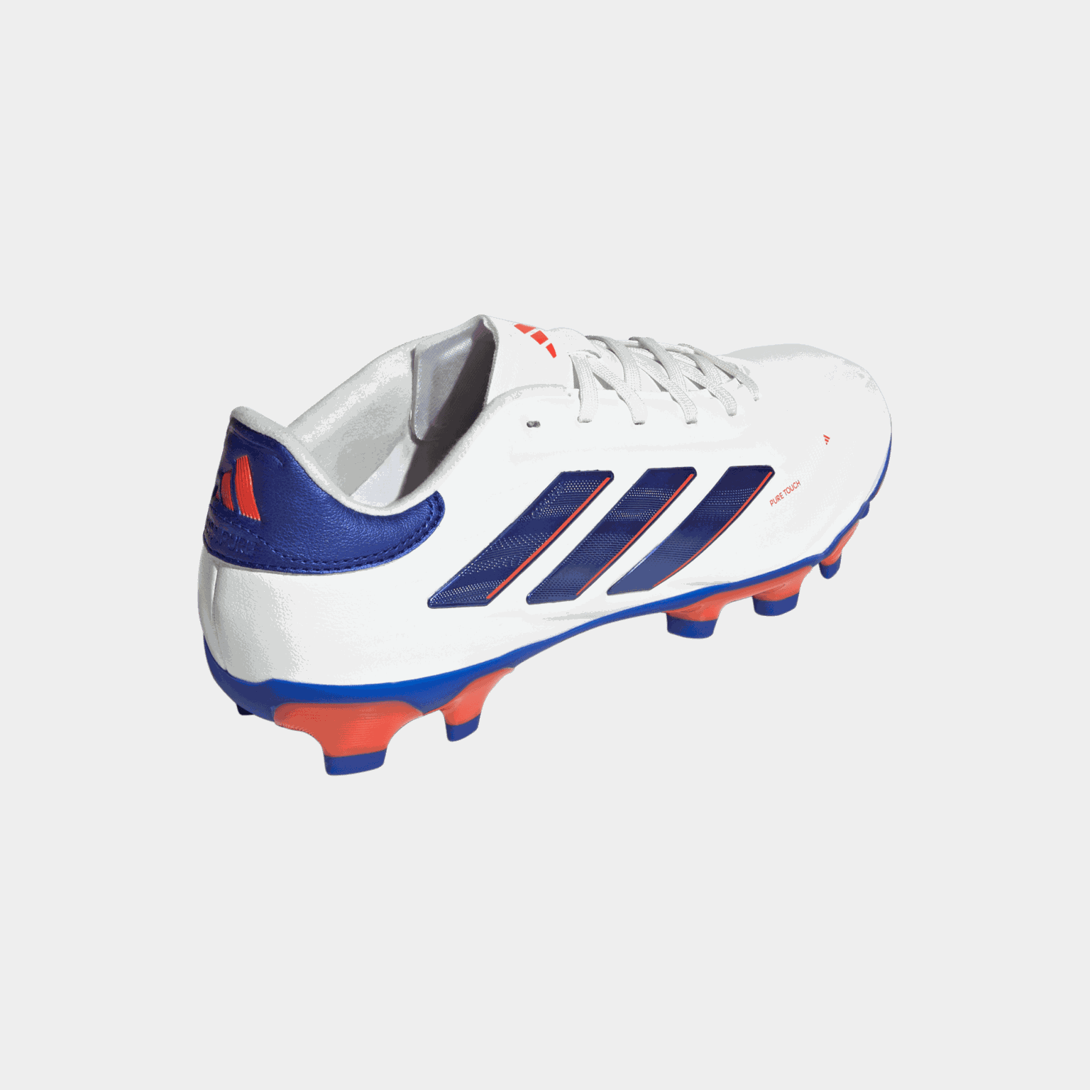 COPA Pure 2 Pro MG Q3 24, Chaussures de football pour gazon naturel et synthétique, Unisexe – Blanc