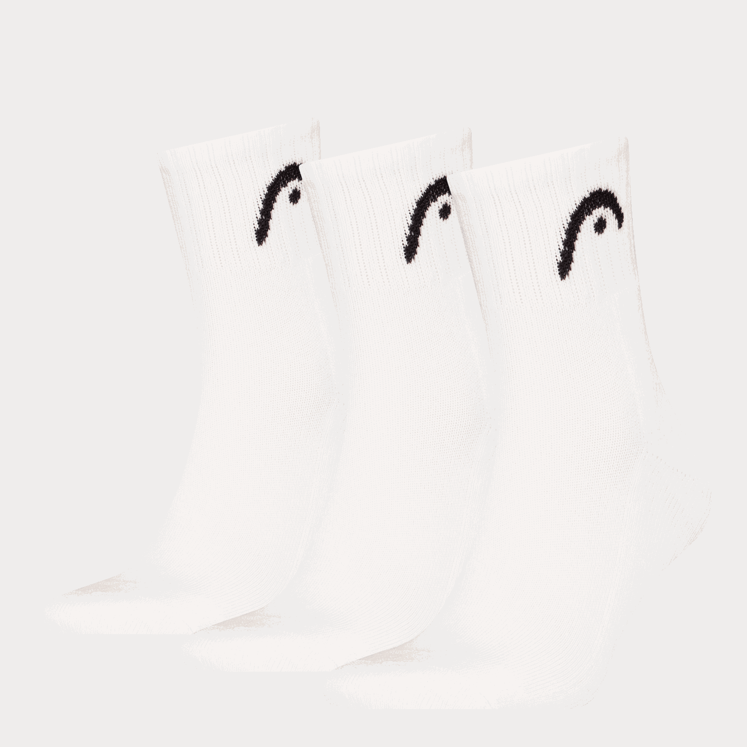  Tenisové ponožky 3P Club unisex - bílé