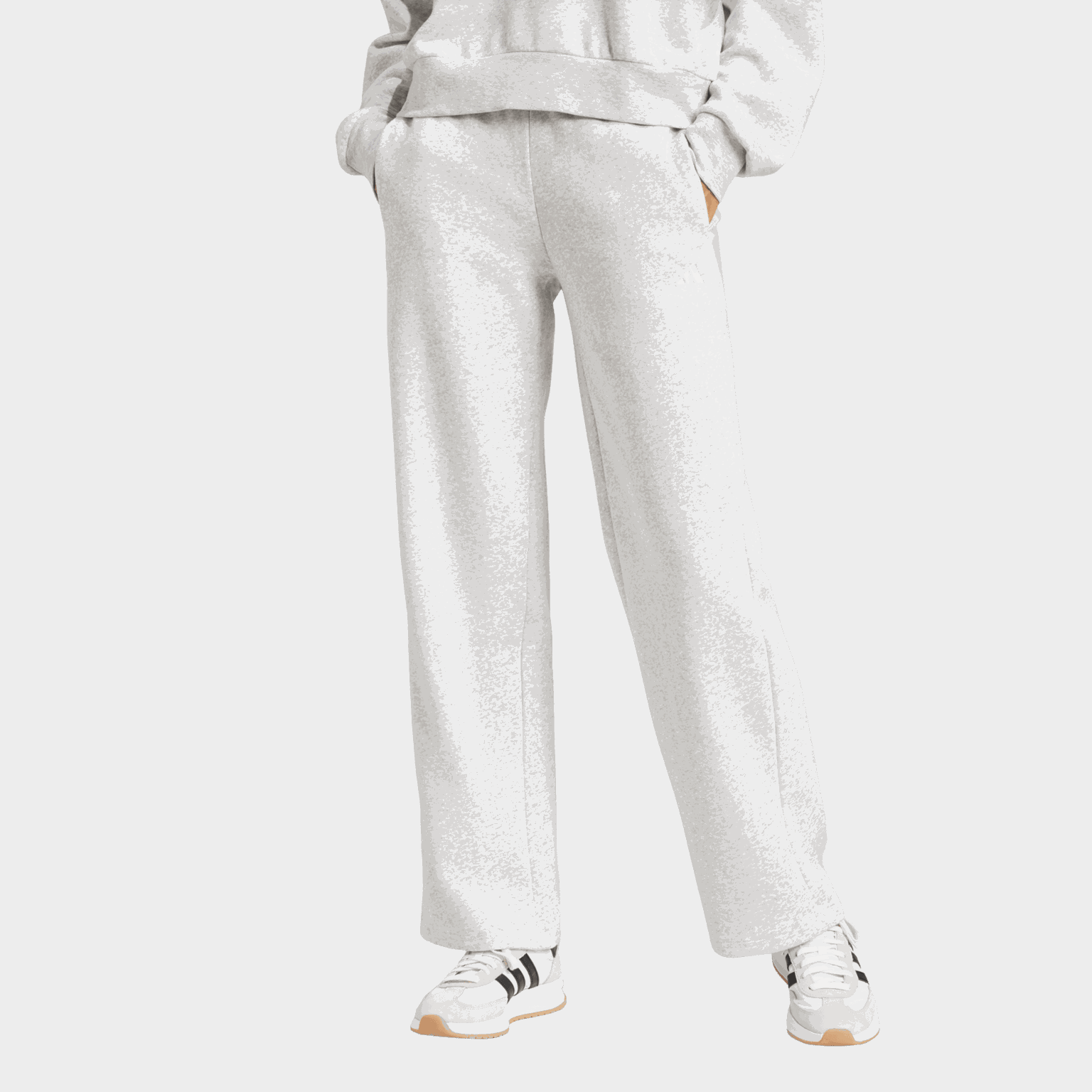 Essentials Small Logo Feel Cozy Open-Hem Joggers, joggebukse, dame