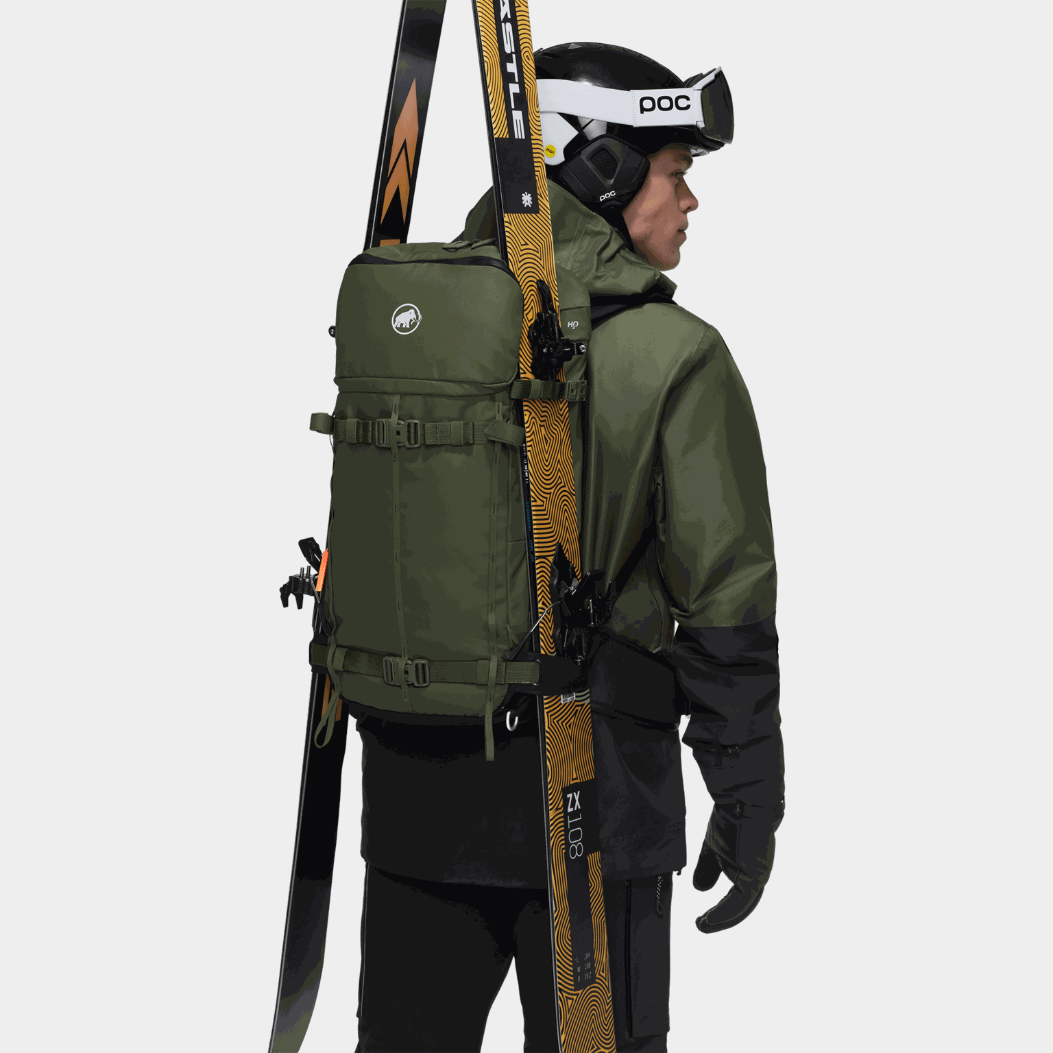 Backpack Nirvana 35 Liter 24/25, topptursekk, unisex - Svart