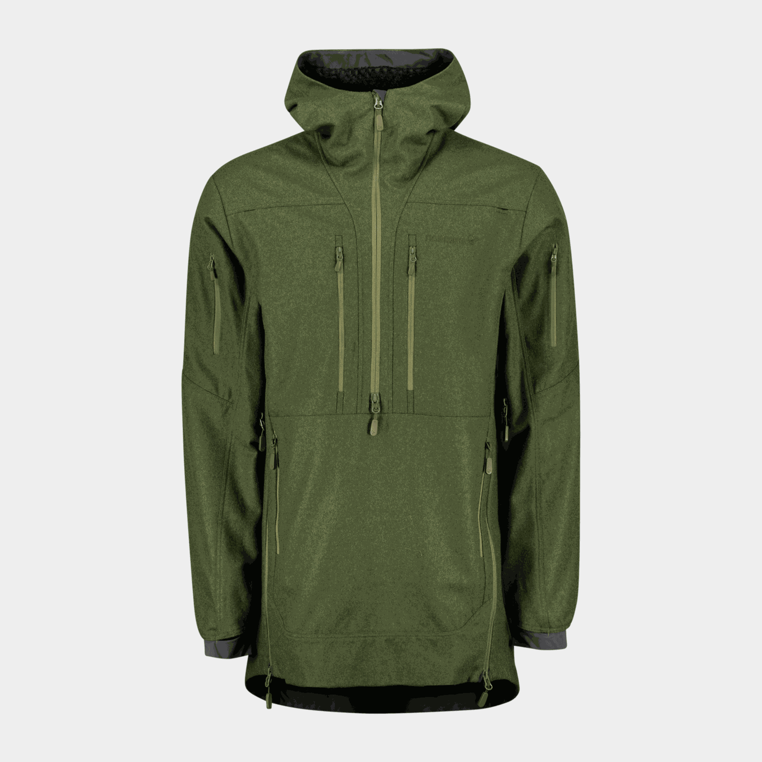  Blouse en laine Kvinnerad, Anorak, Homme – Vert