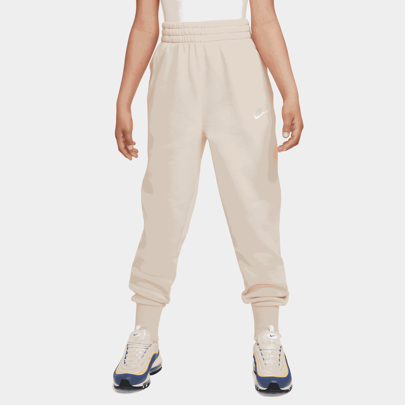  Nike Sportswear Club Fleece trainingsbroek, kindermaat - bruin