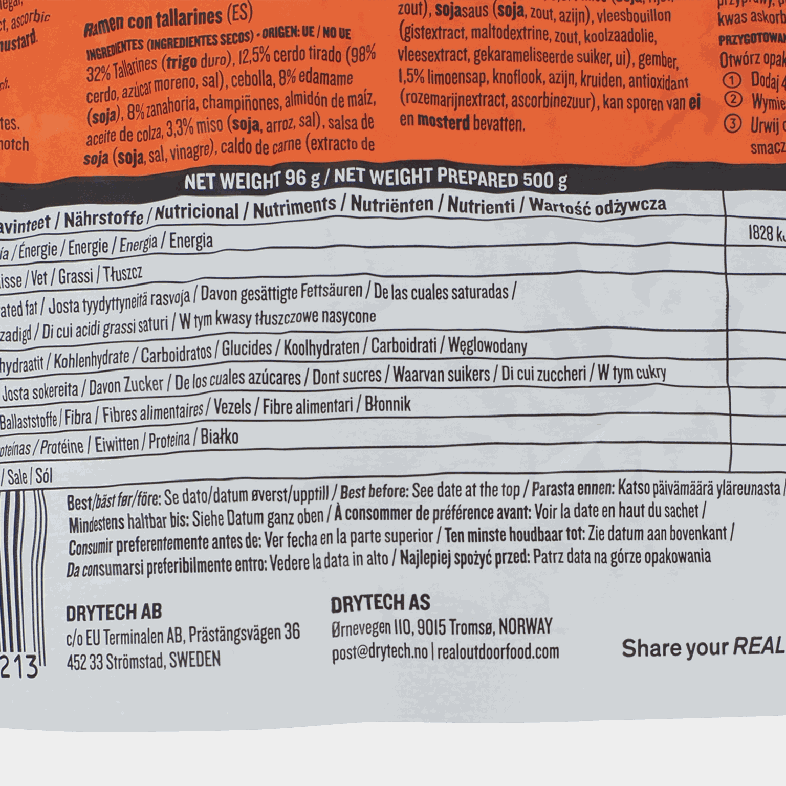 Ramen Noodles, ramen nudler, turmat - Oransje