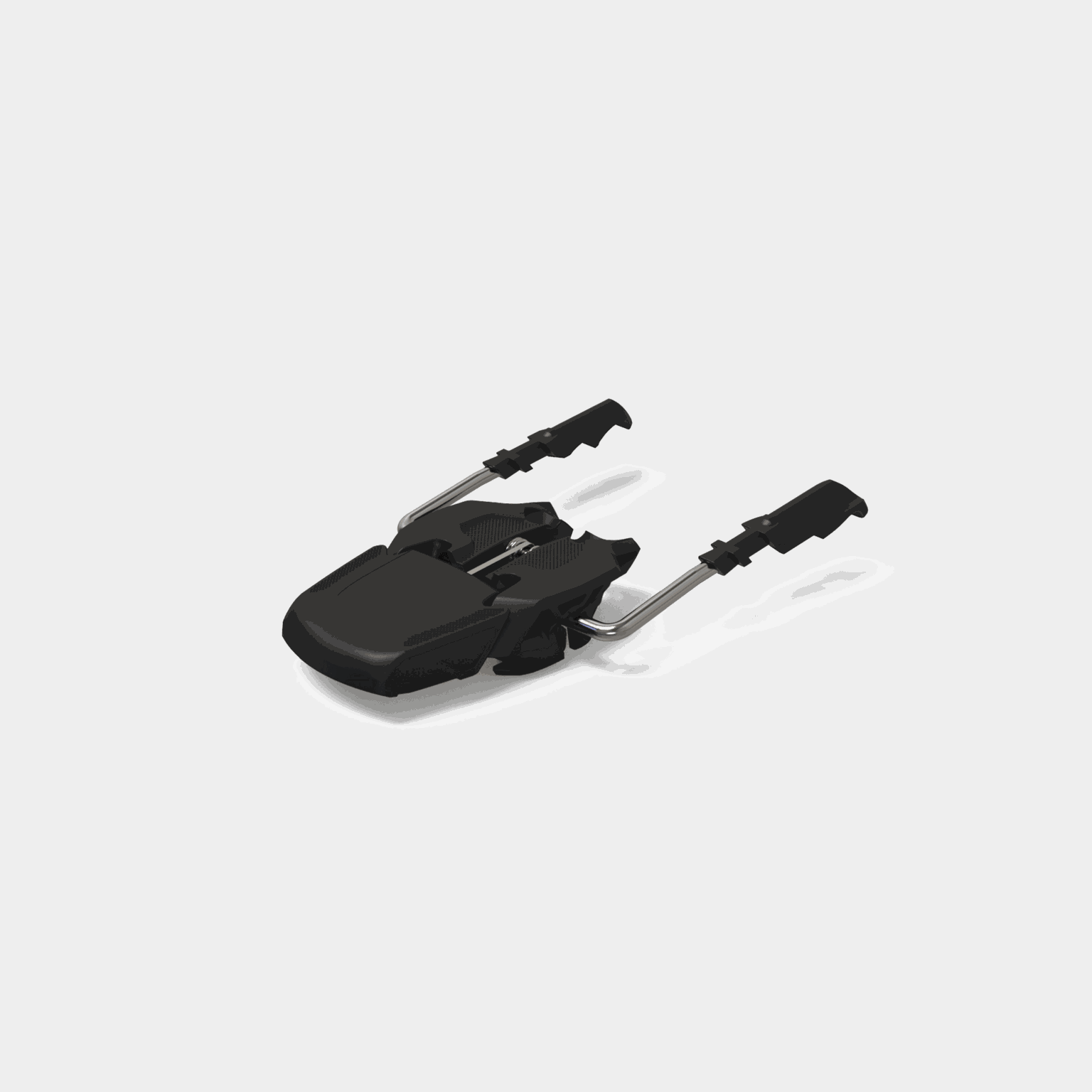 Fixations Acc. Brake 100 mm Universal Royal Tour 24/25, butée de ski - Noir