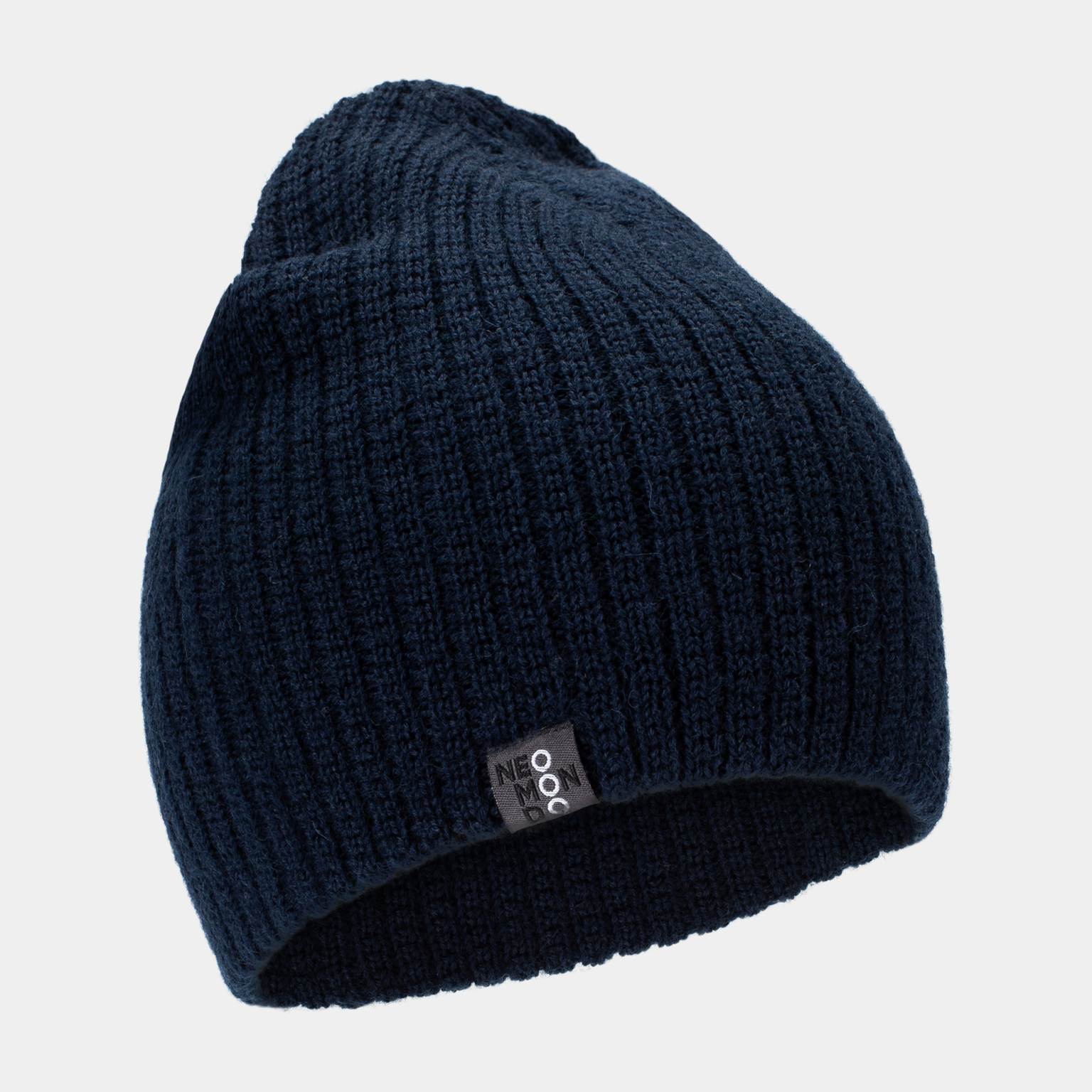 Gorro de lã Narvik para crianças - azul escuro