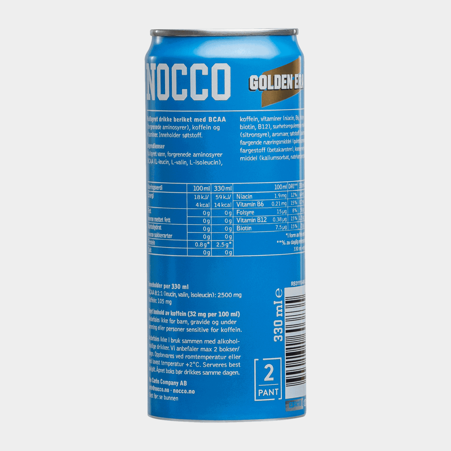 Nocco Golden Era 0,33l, napój energetyczny -