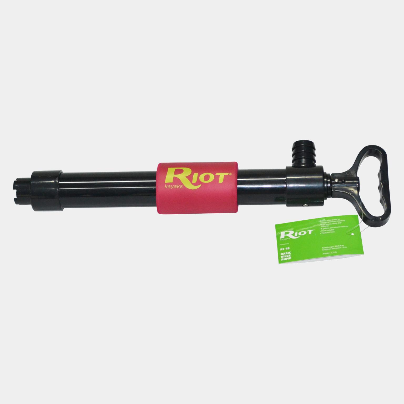 Riot Pump-20, pumpe - Svart