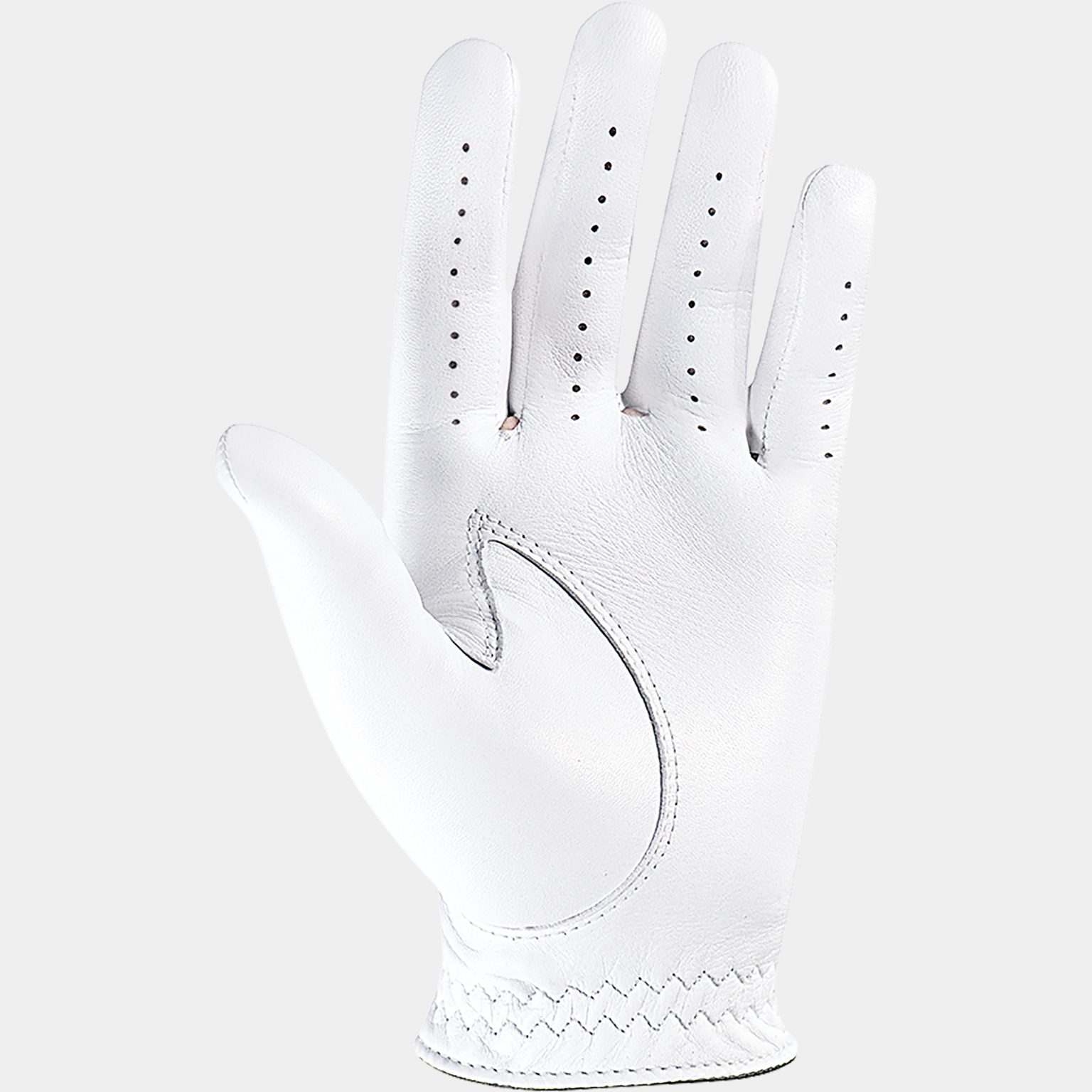 Luva de golfe para canhotos, StaSof – 23 MLH, masculina – branca
