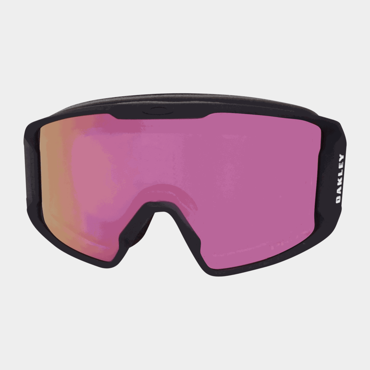 Óculos de esqui Line Miner M com lentes Prizm Hi Pink Iridium 24/25, unissex, para esqui alpino - preto