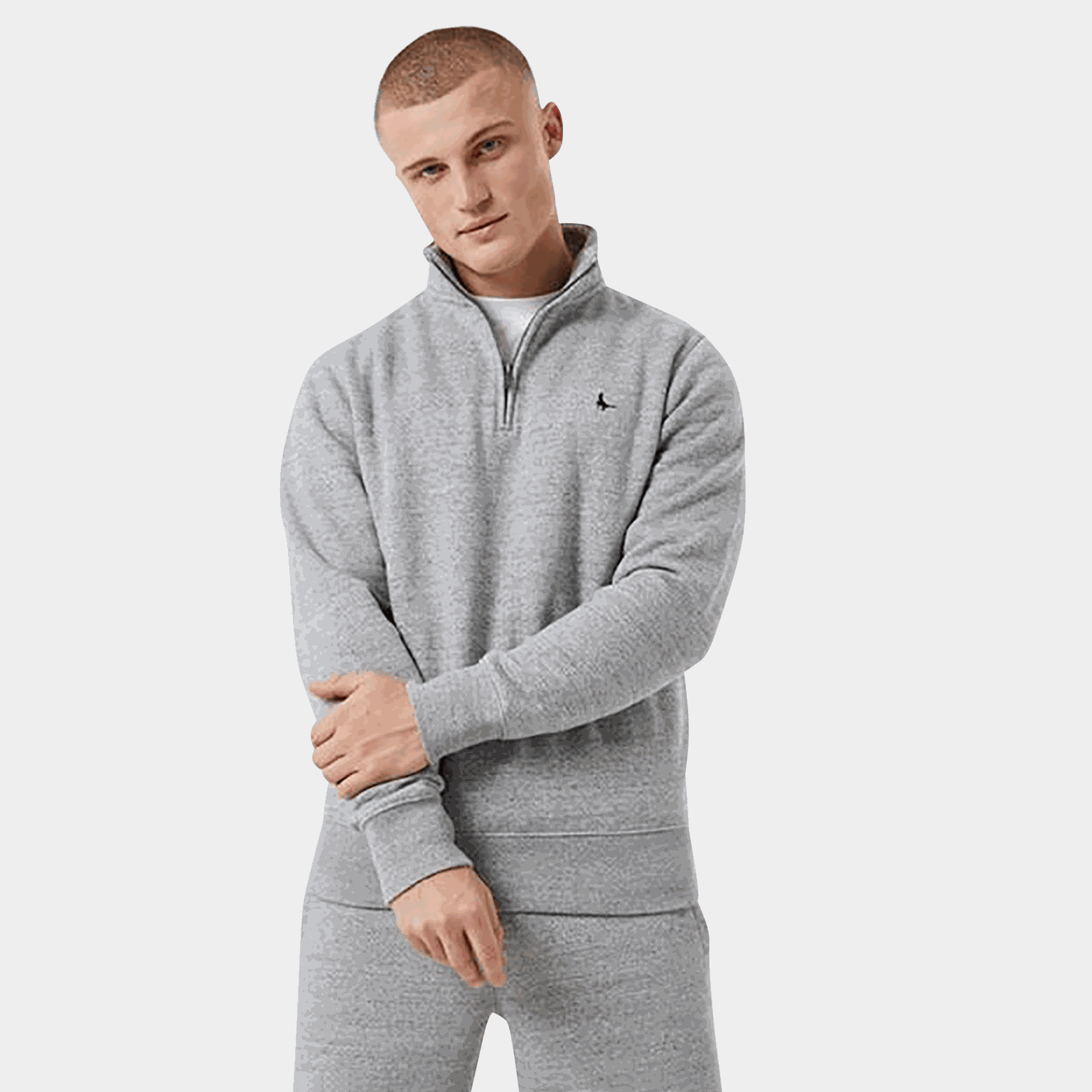  Sweter męski Barchester z zamkiem 1/4