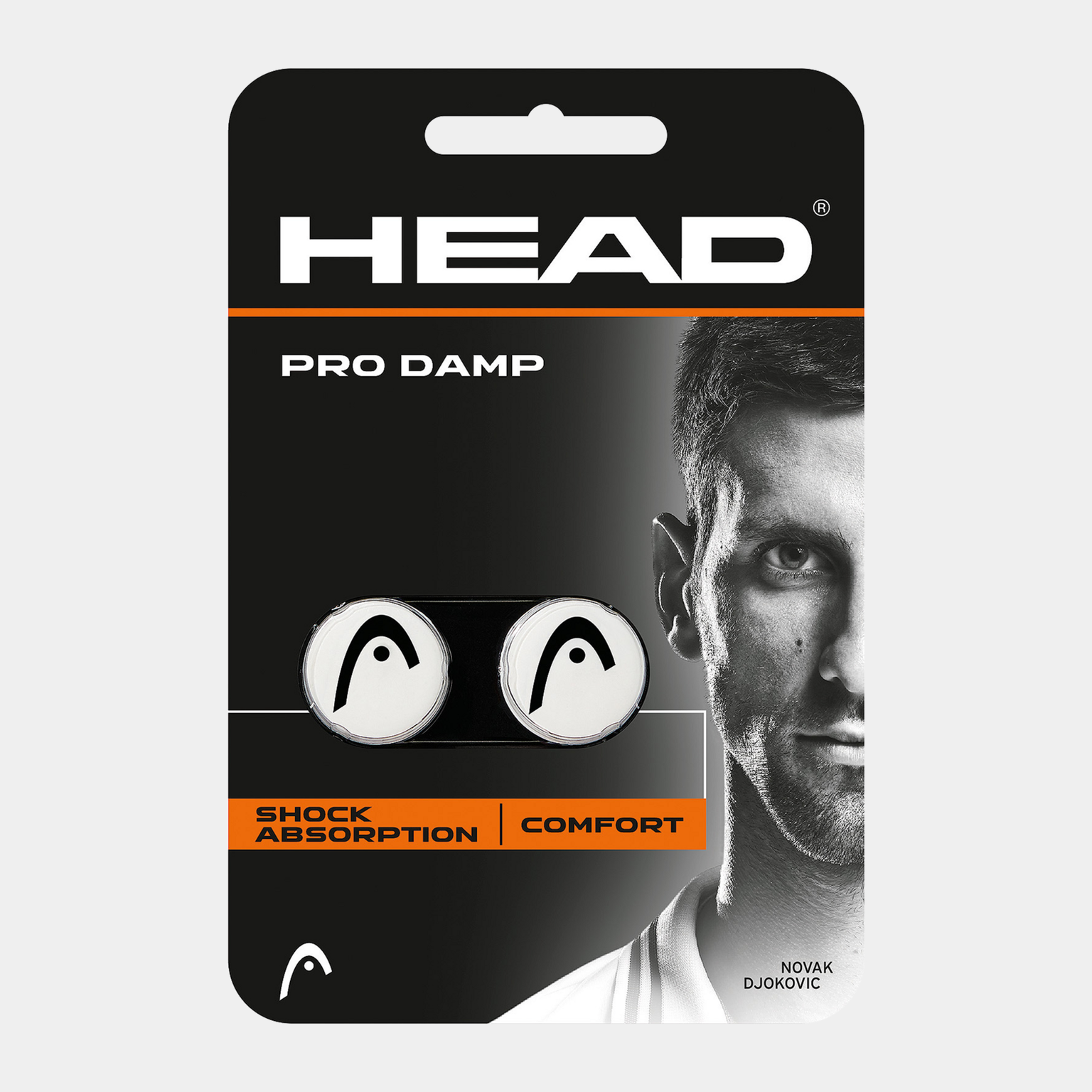 Amortiguadores de vibración Pro Damp para tenis (juego de 2) - Blanco
