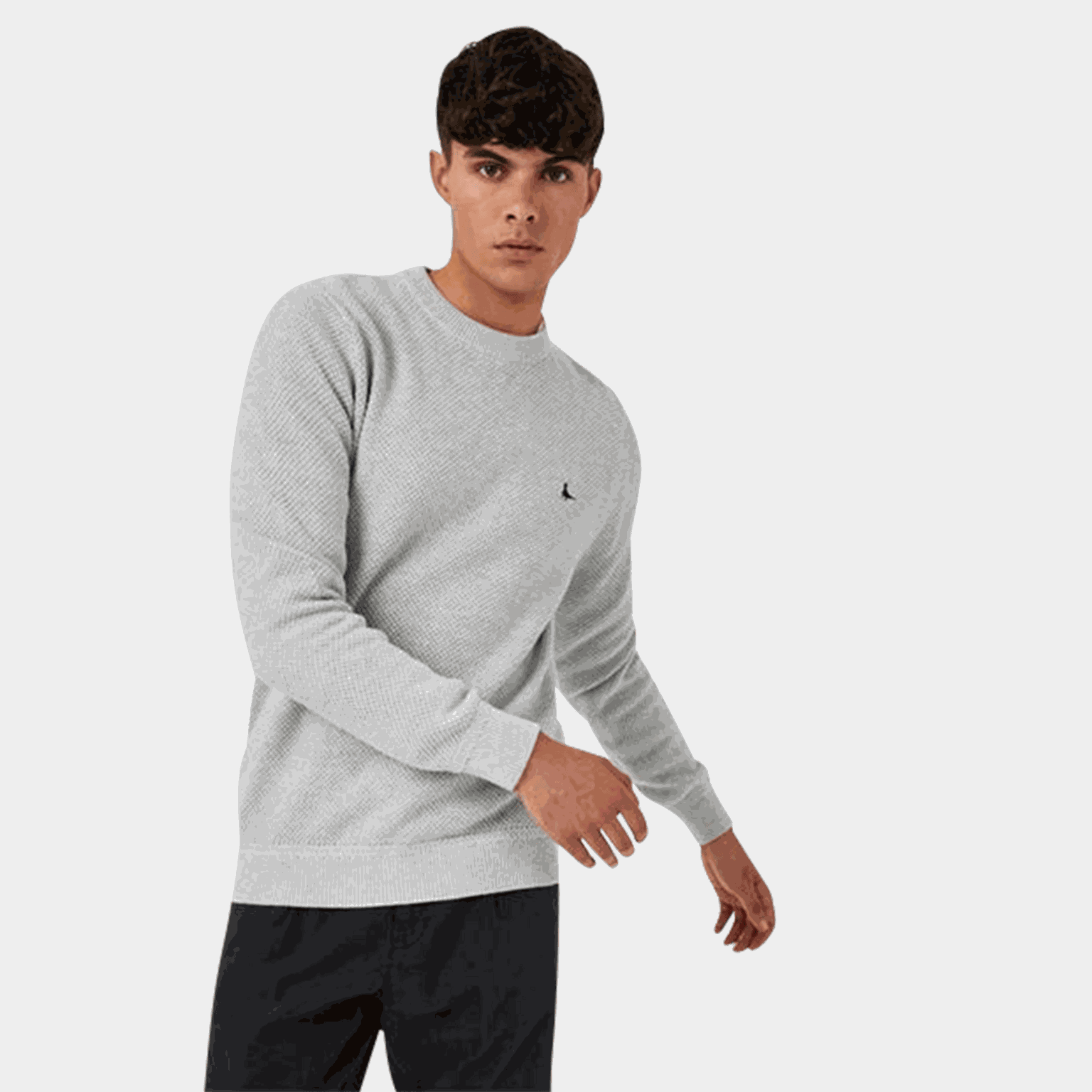  Tricou Linus Seed Stitch, mărime pentru copii - Gri