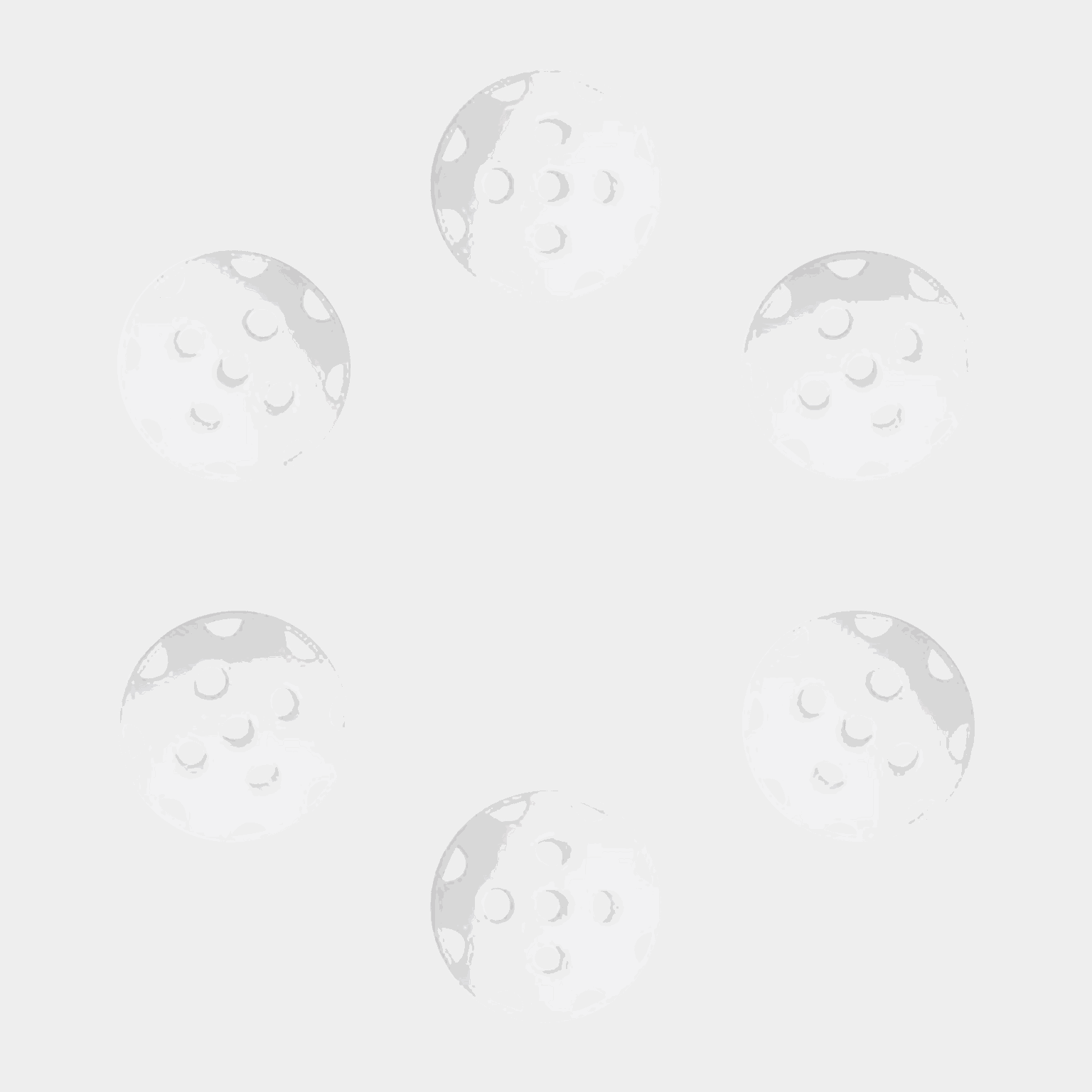  Dmuchane piłki golfowe, piłki do ćwiczeń golfowych – białe
