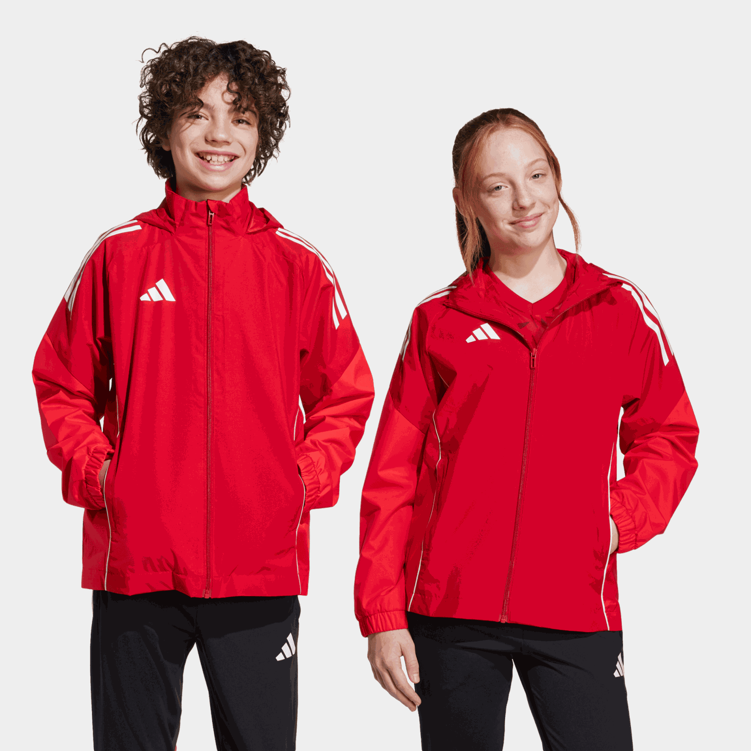  Giacca da competizione Tiro 25 All-Weather, taglia Junior - Rossa