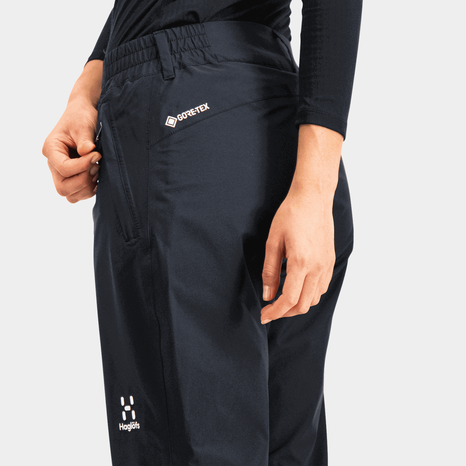  Calça de caminhada feminina - preta
