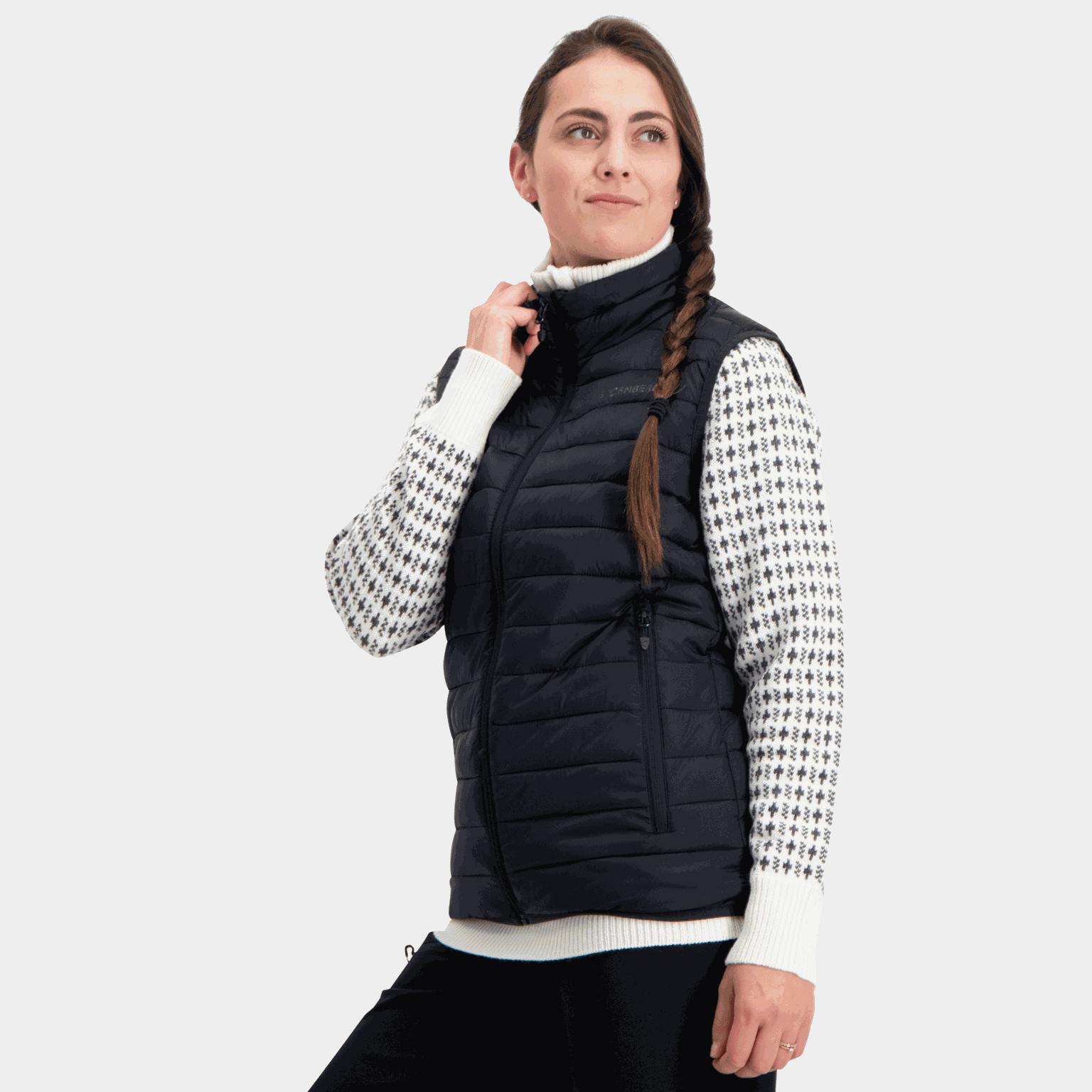  Årdal Insulated Vest W, chaleco, mujeres - negro