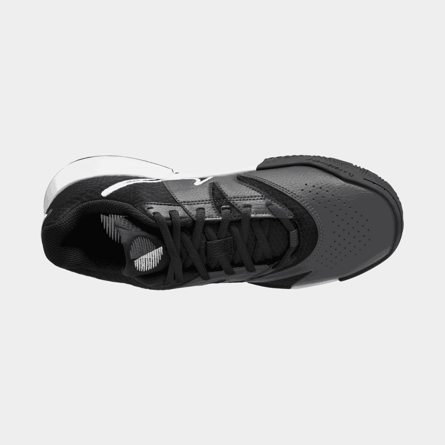 NikeCourt Lite 4 dames tennisschoen voor gravelbanen - zwart