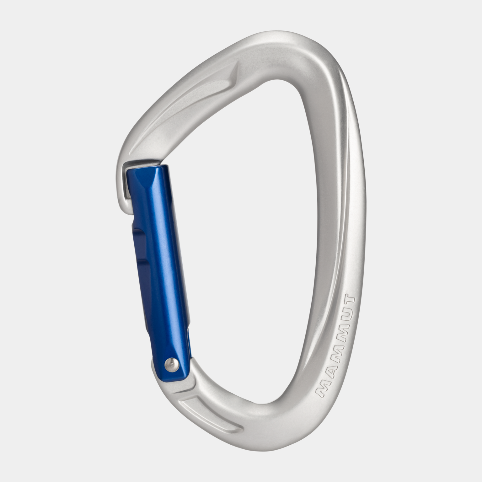  Karabinek Crag Key z zamkiem – srebrny