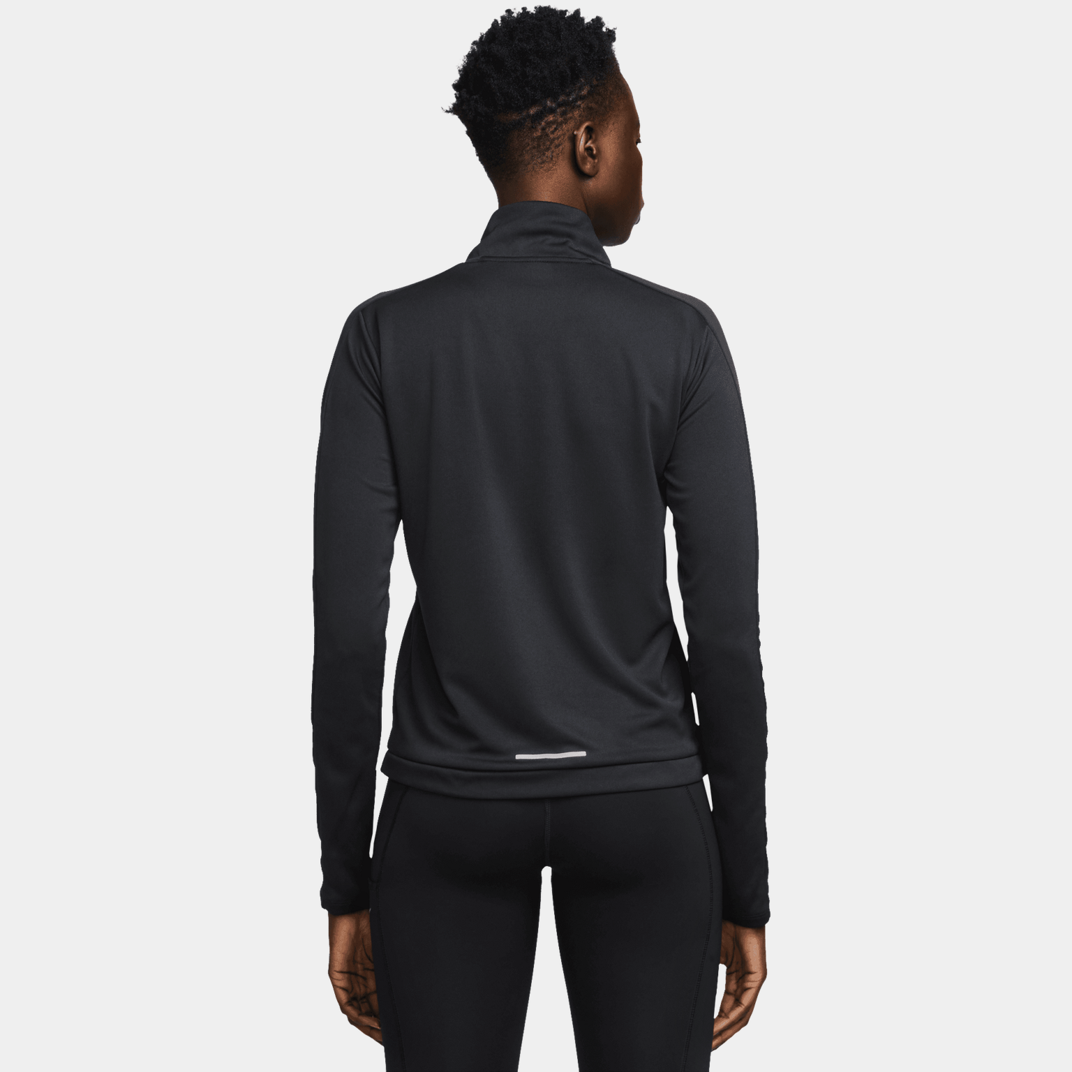 Conjunto de treino feminino Dri-FIT Pacer com fecho de correr.