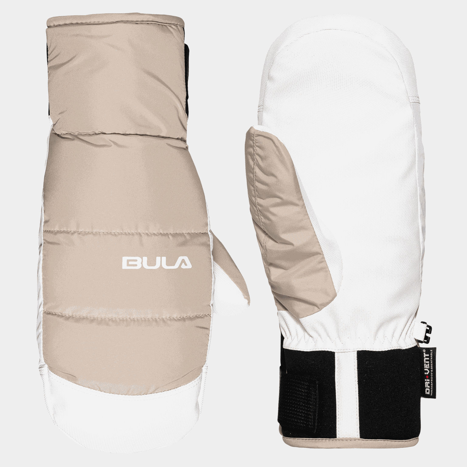  Gants de ski 24/25, unisexes - blancs