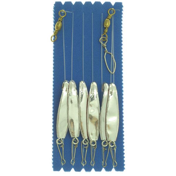  Ensemble d'hameçons pour maquereau Harpa -