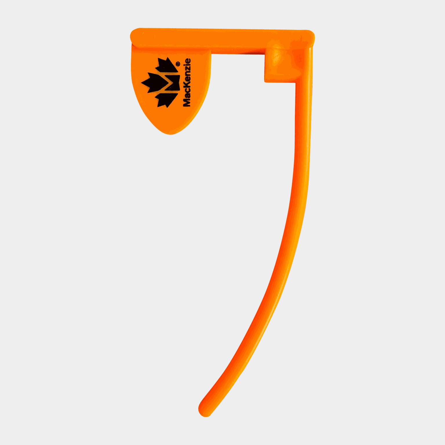 Kameraflagga i mitten av bilden, Kameraflagga - orange