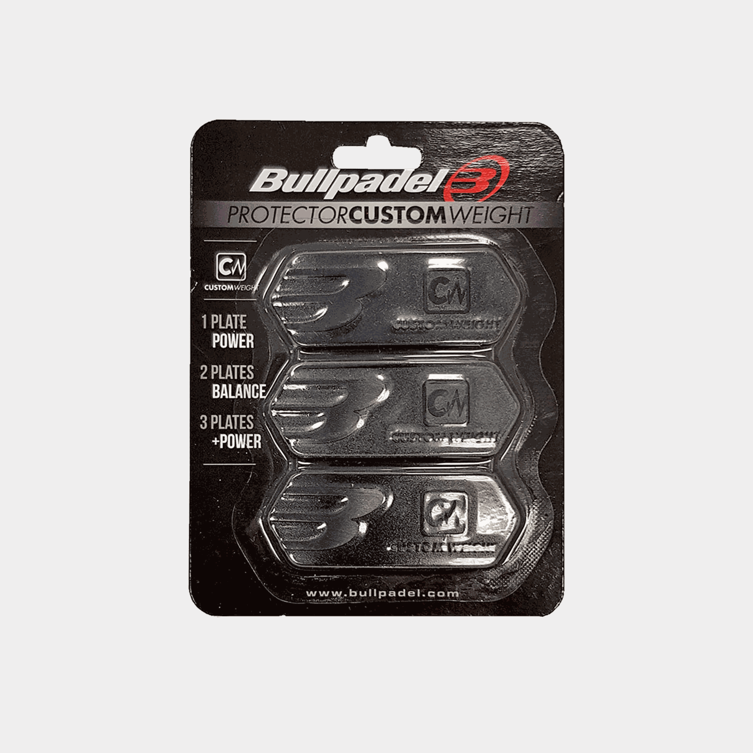 Gepersonaliseerde padel racketbescherming 3x3g -