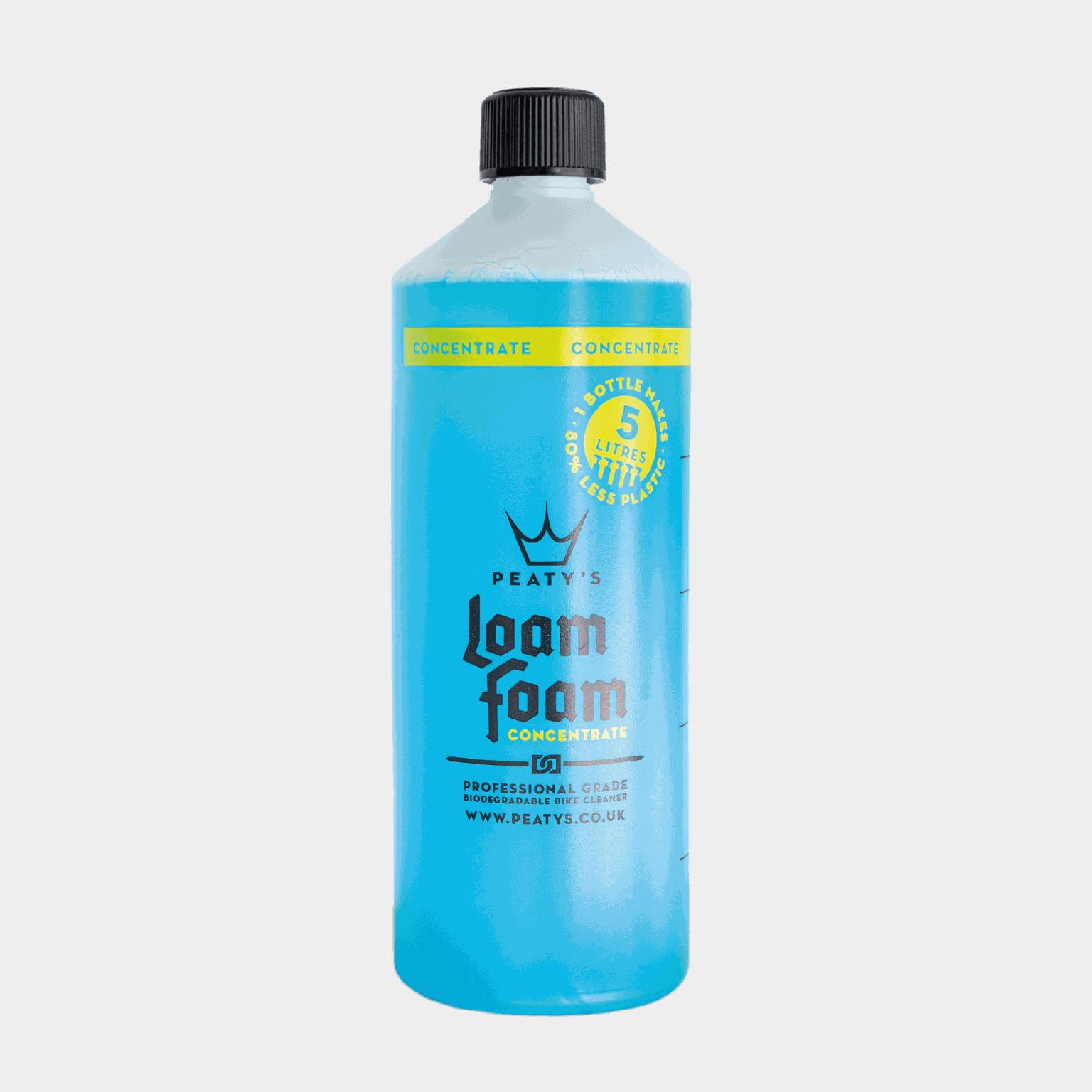  Peaty's LoamFoam keréktisztító hab, 1 liter - fekete