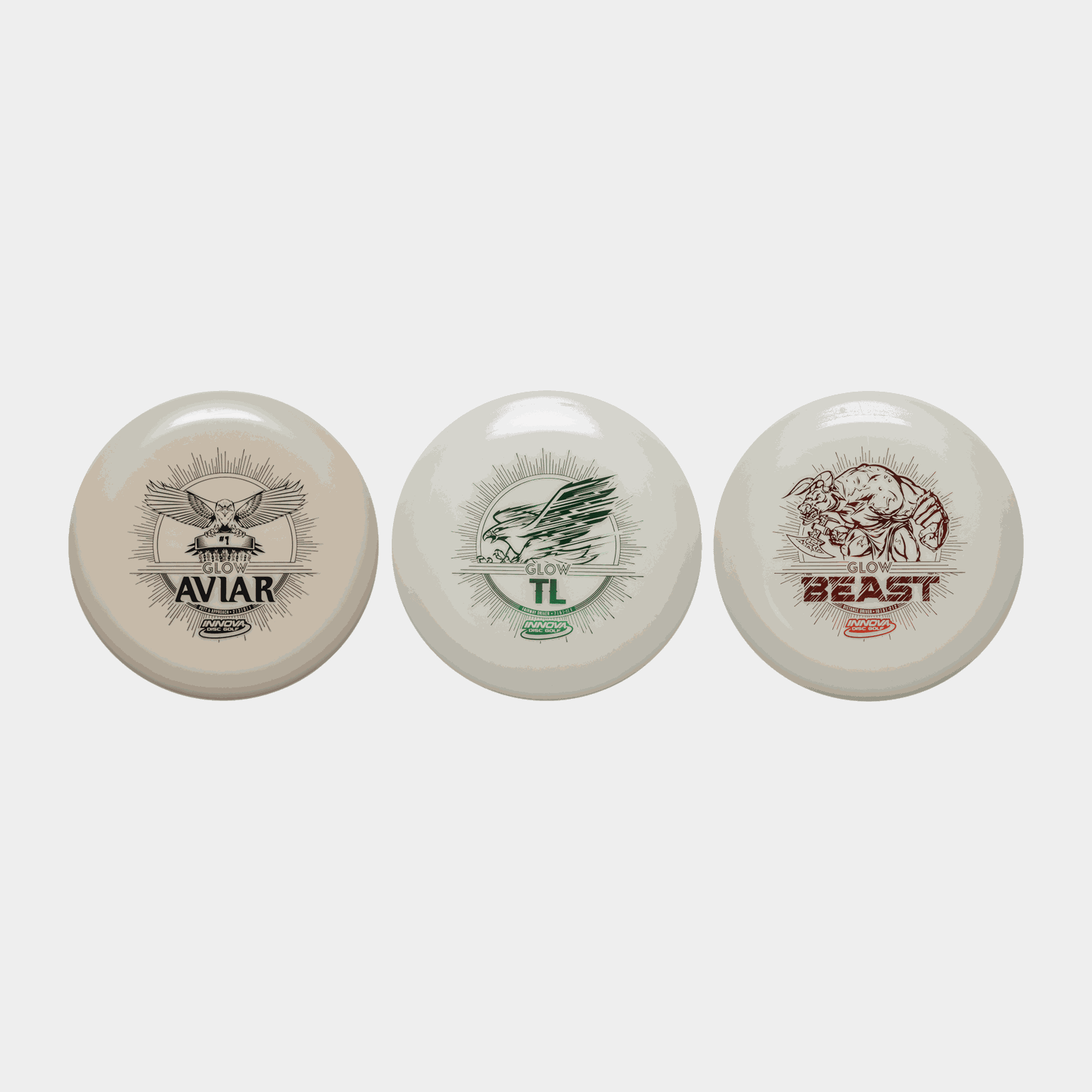  DX Glow Starter Kit, Disc Golf Starter Kit -