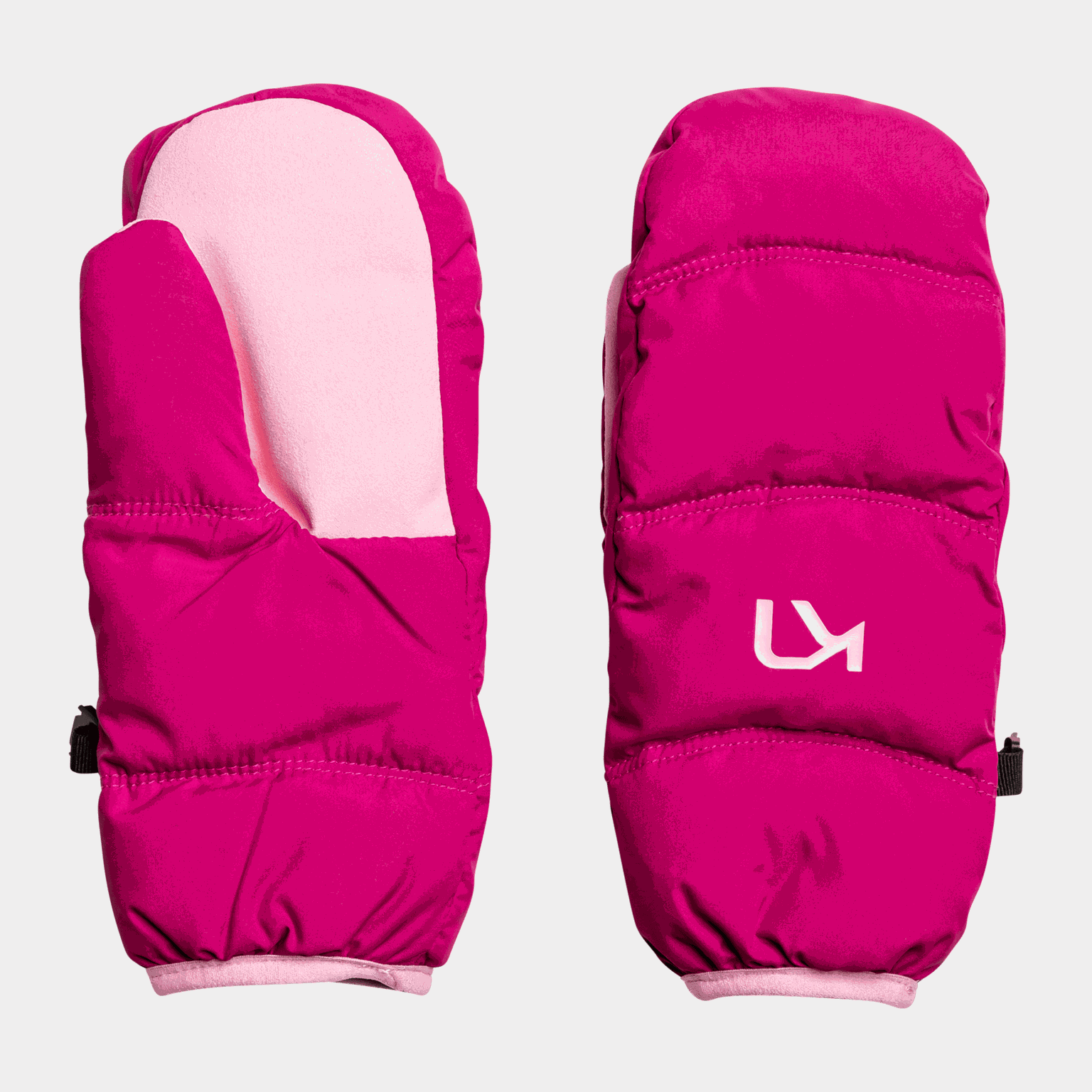 Rilda Down Mitten, dunvott, barn - Rosa