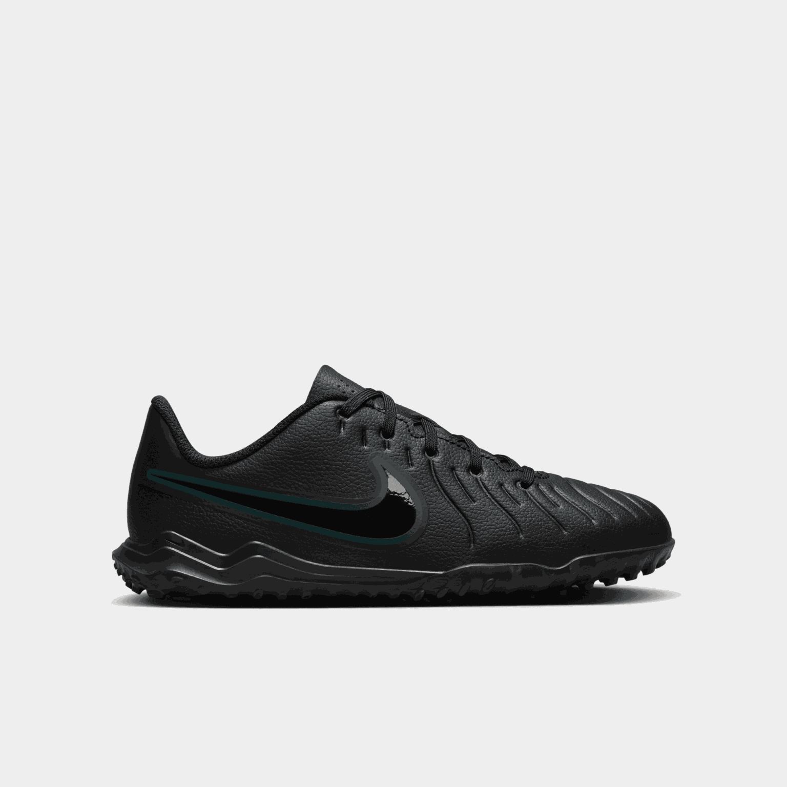  Buty piłkarskie Tiempo Legend 10 Club TF na piasek i sztuczną trawę, juniorskie - czarne