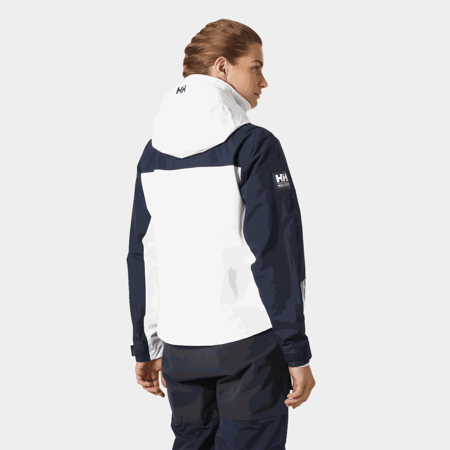  Jaqueta Dockside, jaqueta náutica feminina - branca
