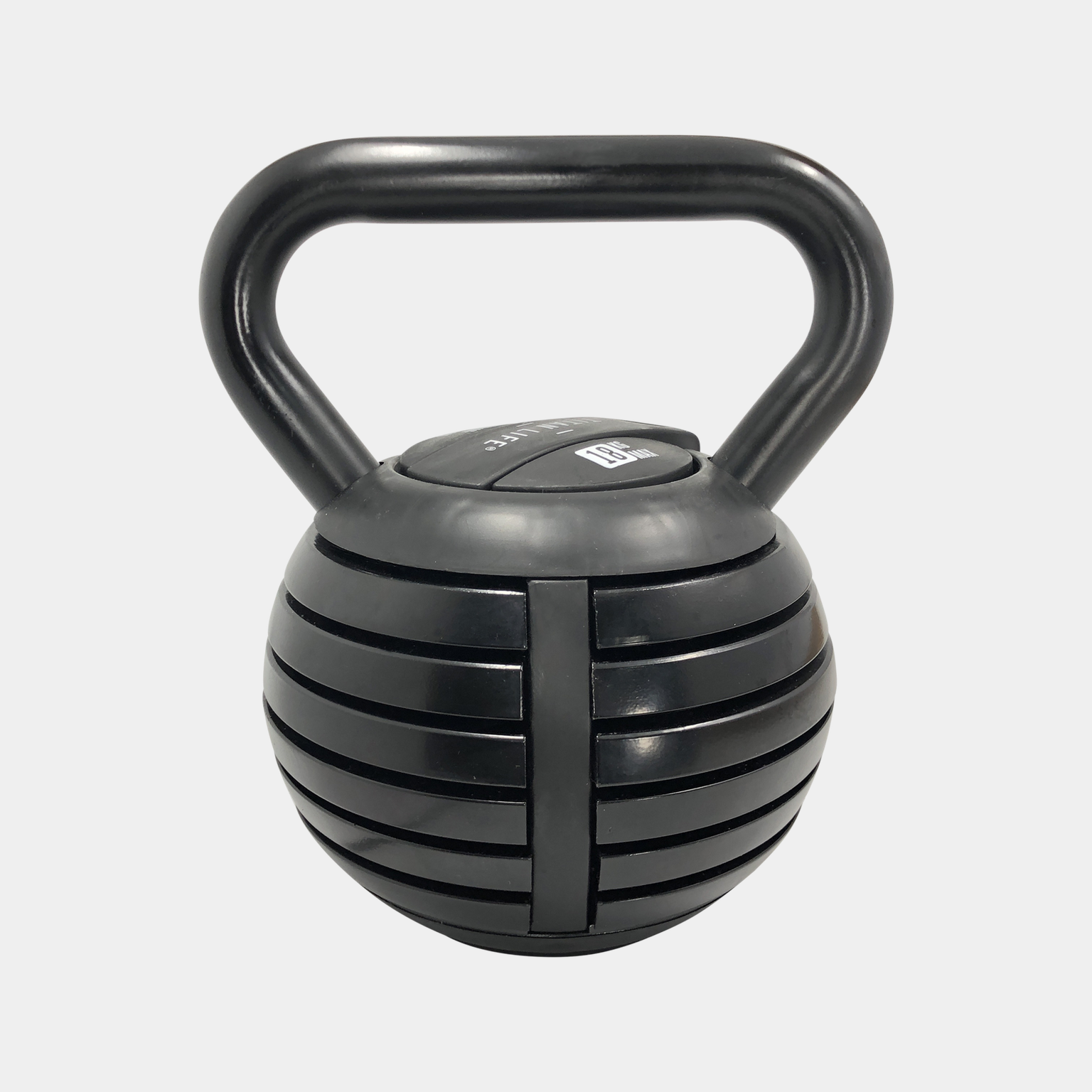  Regulowany hantel Titan Life – 3,4–18 kg, czarny