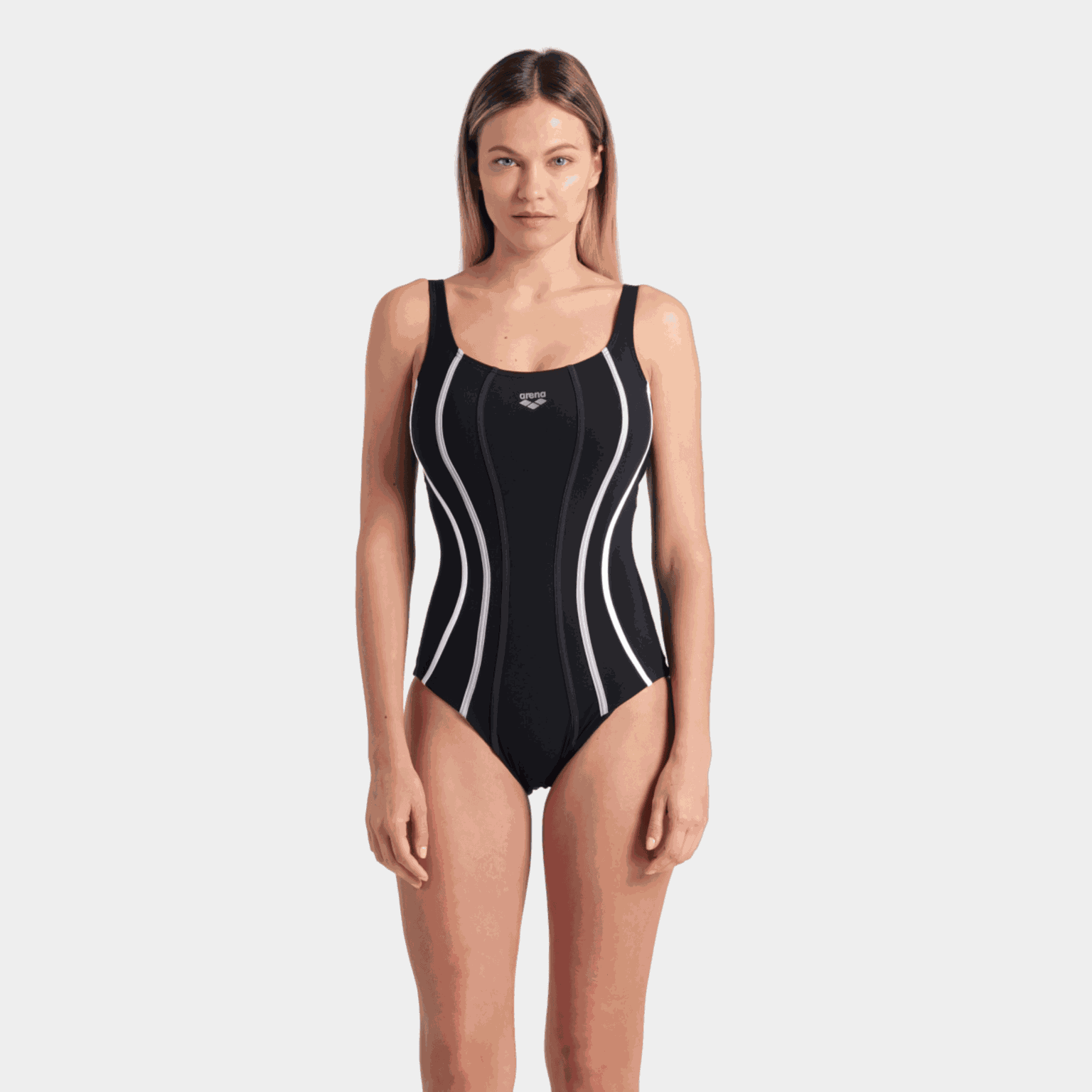 Swimsuit Sofia Soft Curve Back, badedrakt, dame - Svart