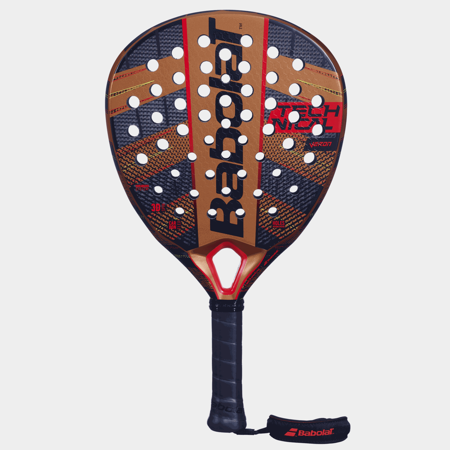  Unisex padelracket Veron Technical 2024 – Bruin