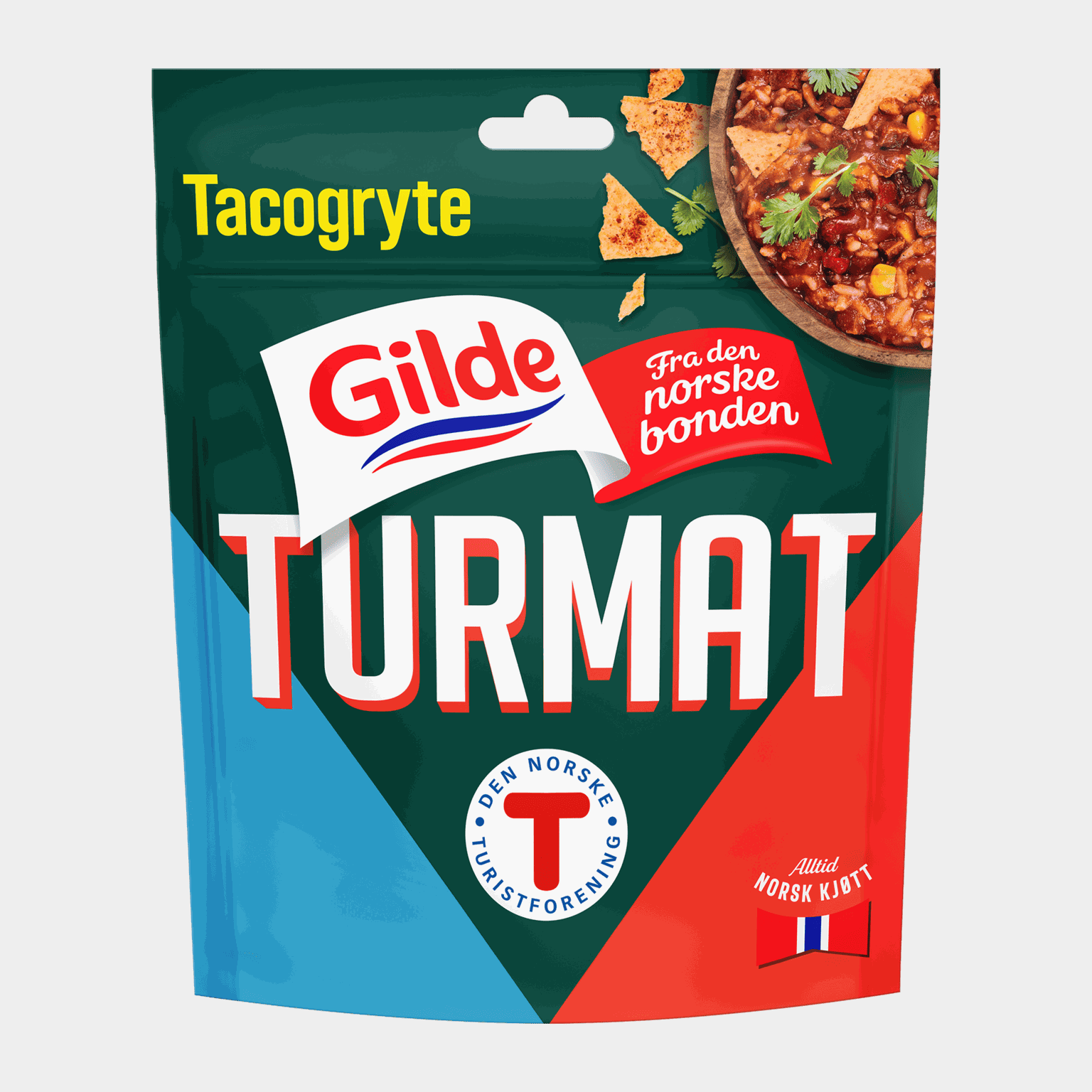 Tacogryte, turmat -