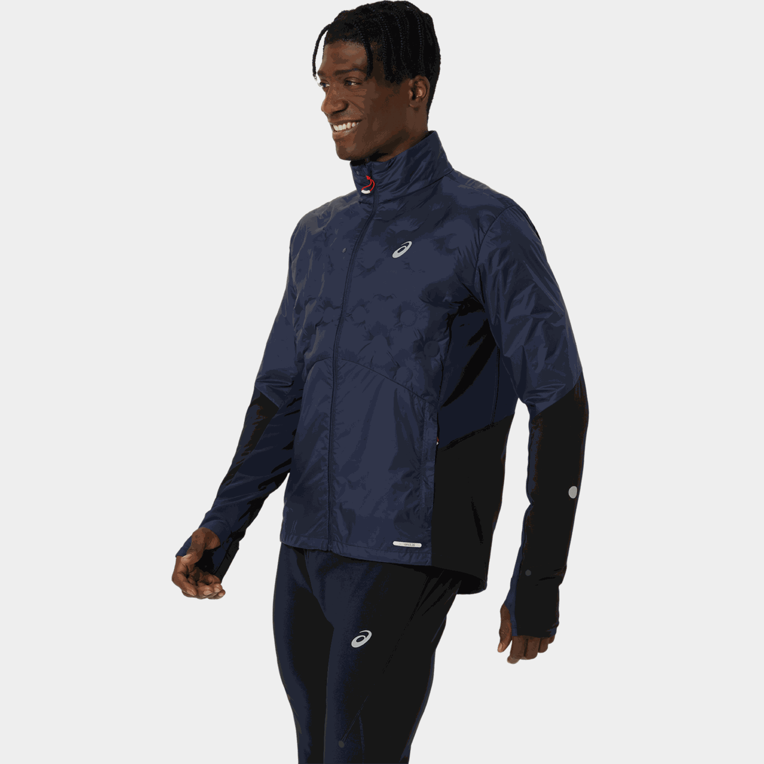  Heren winterfietsjas, trainingsjas - Blauw