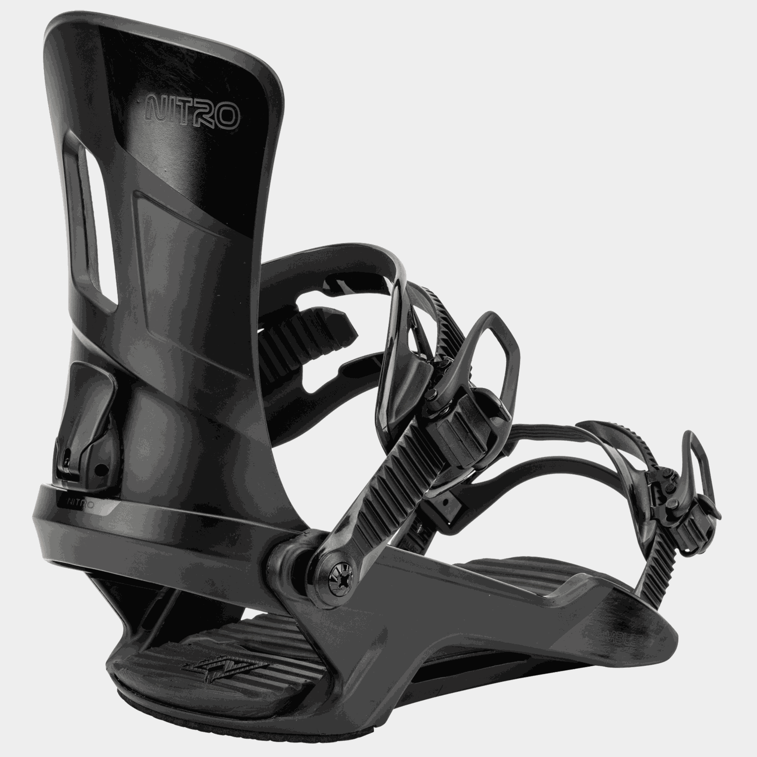Fixations de snowboard Rambler 24/25, homme - Noires