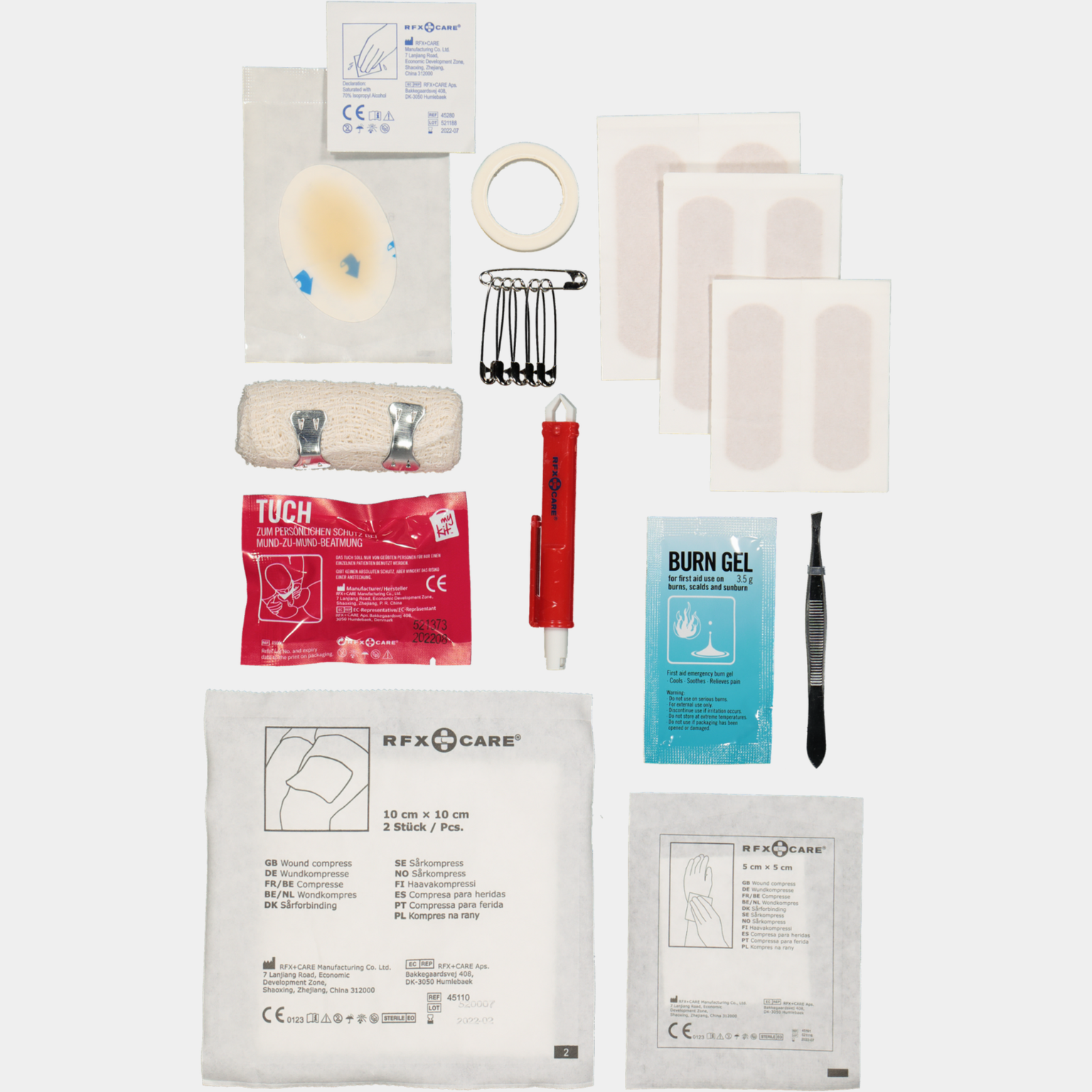 Expedition Waterproof First Aid, førstehjelpssett - Svart