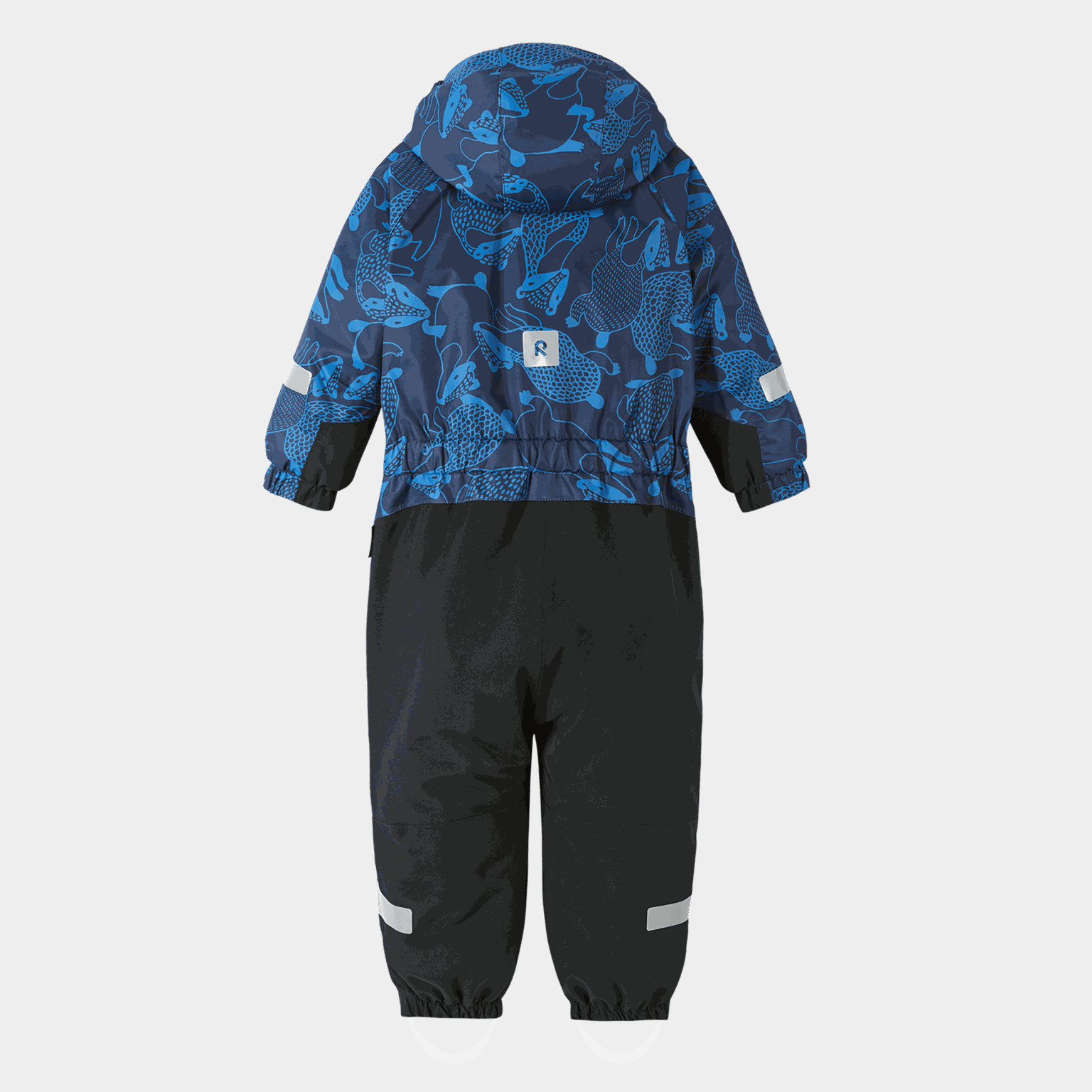 Winterpak voor kinderen met sneeuwstormprint.