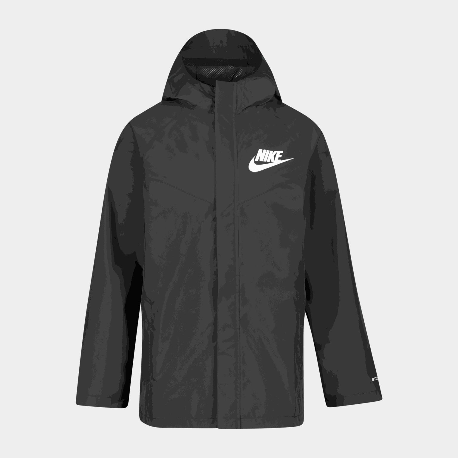 Veste coupe-vent Sportswear Storm-FIT Windrunner, modèle junior - Noire