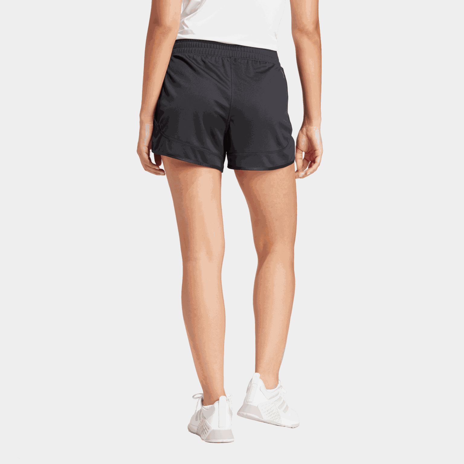 Pacer Essentials Knit High-Rise Shorts, treningsshorts, dame - Svart