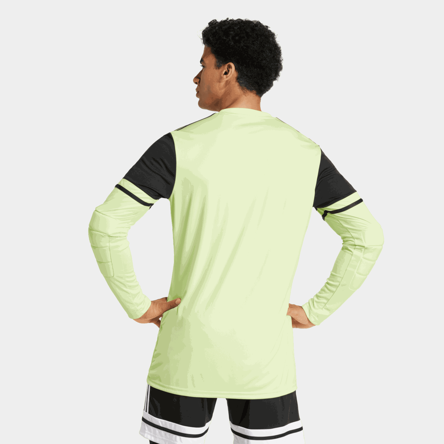 Camisa de goleiro de manga comprida Squadra 25, camisa de goleiro masculina