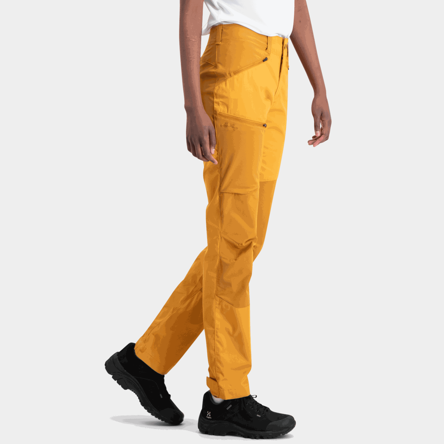 Calça híbrida Tived com sola flexível, calça de caminhada feminina.