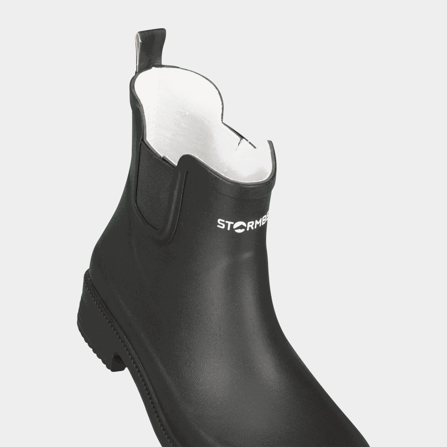  Botki Vesi, gumowe buty damskie - czarne