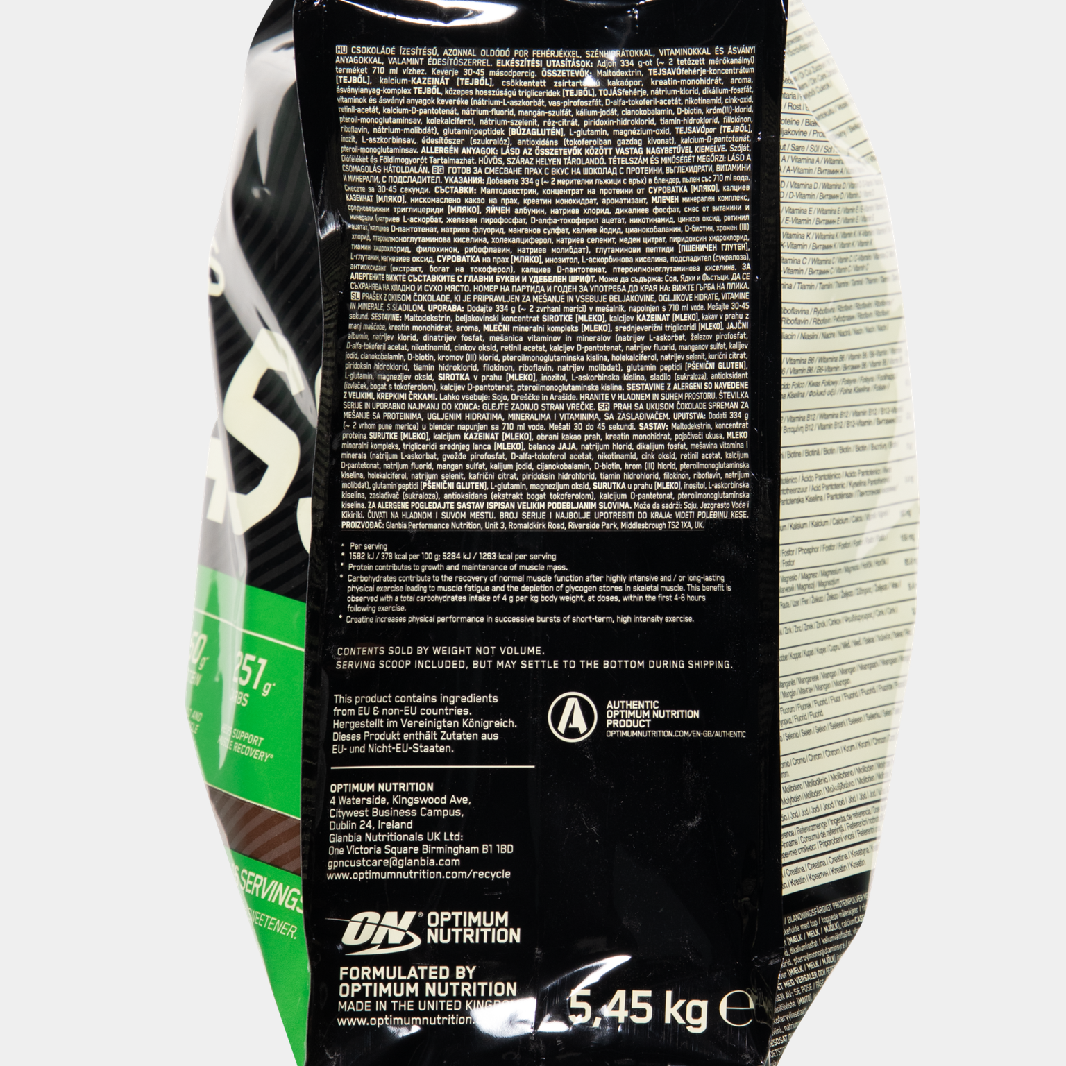  Serious Mass fehérjepor 5450 g