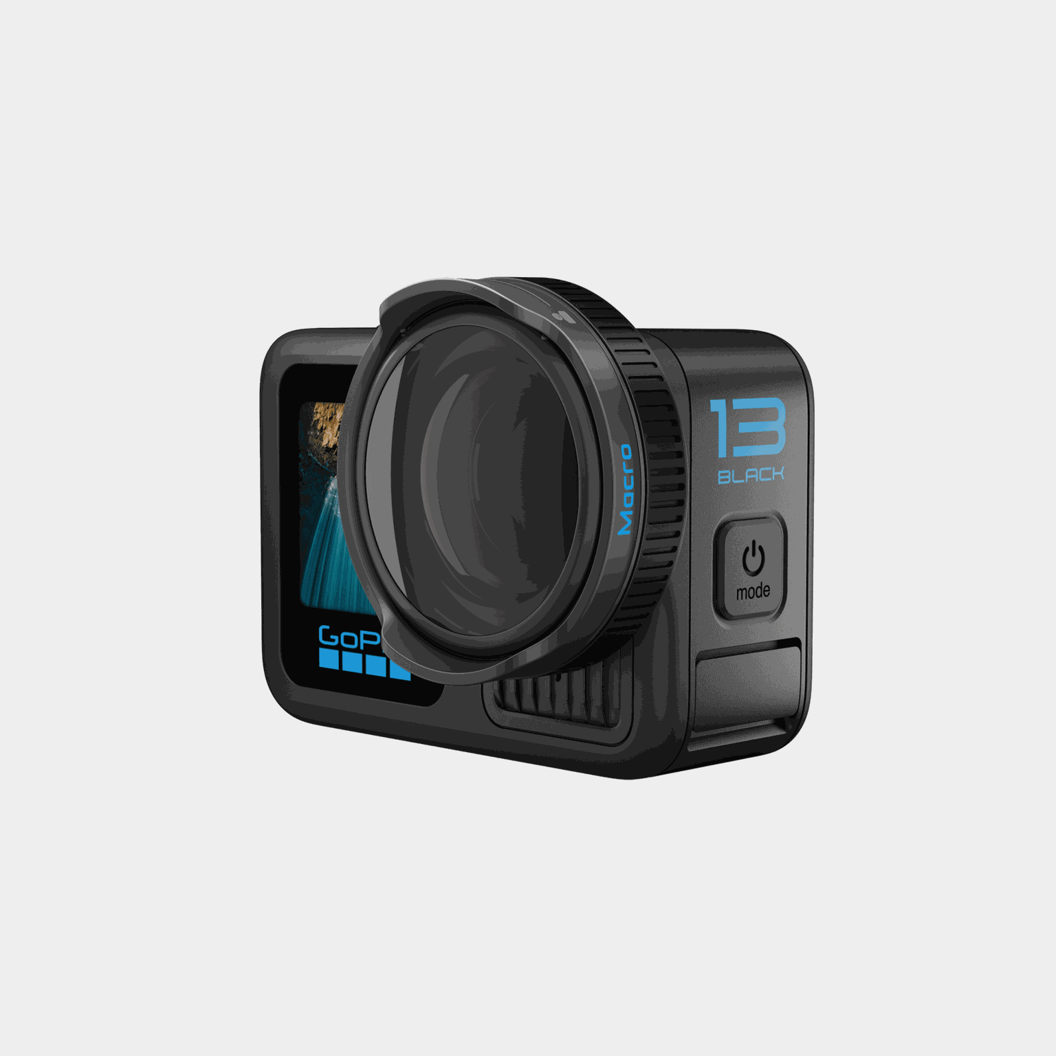  Vylepšený makro objektiv pro GoPro HERO13 Black - Černá