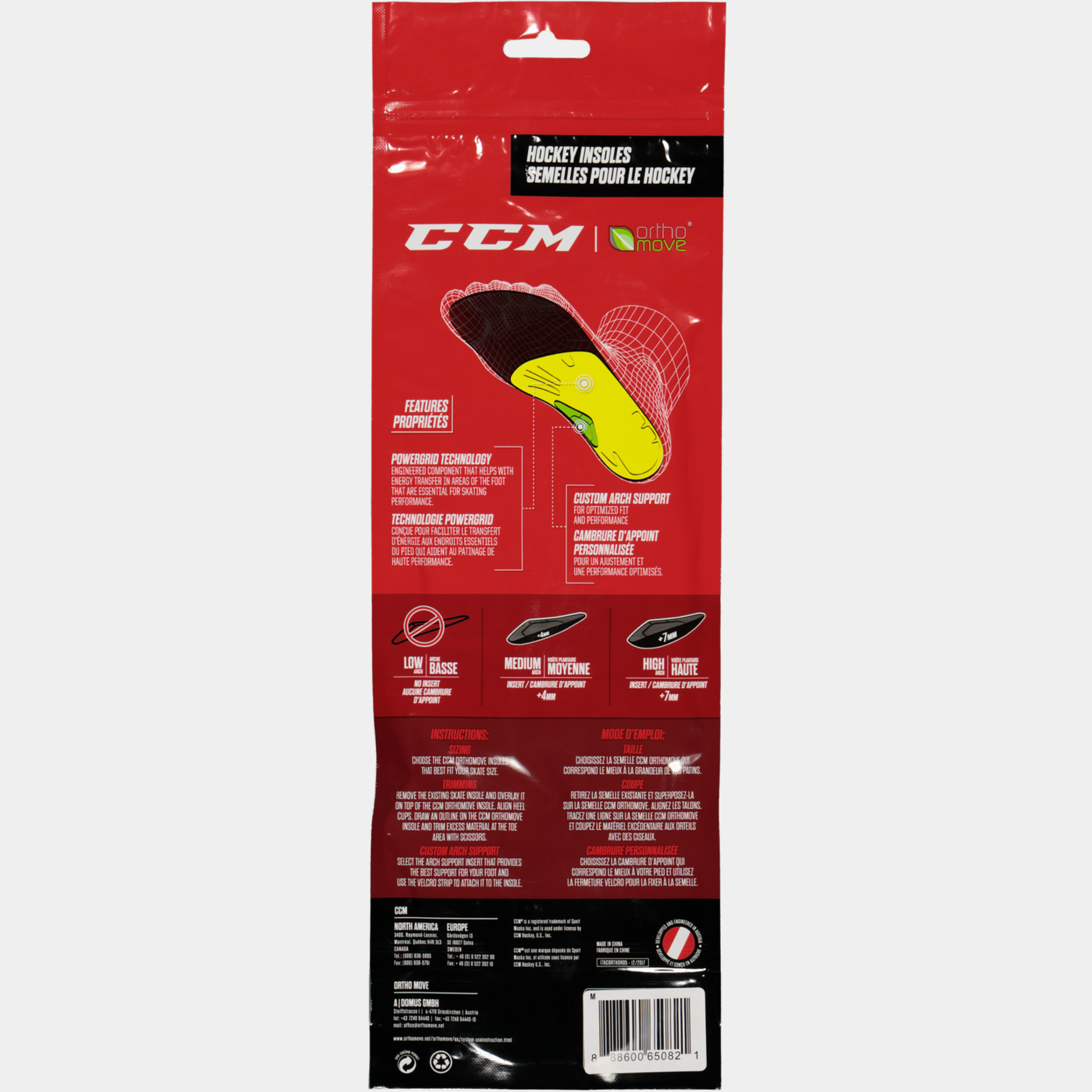 Orthomove Insoles - 25/26 -