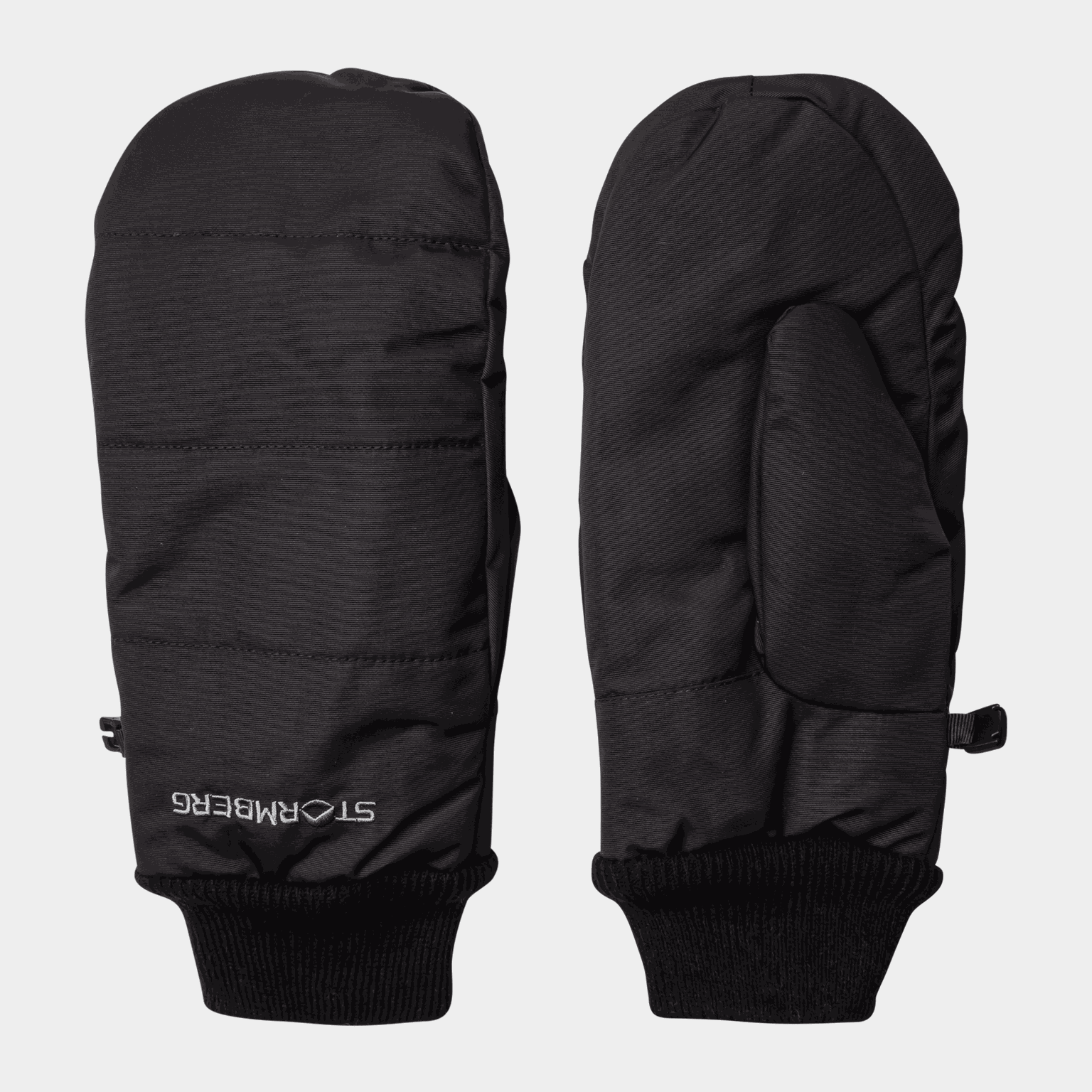 Alpine Mitten Nos 23/24, ski- og snowboardvotter, dame - Svart