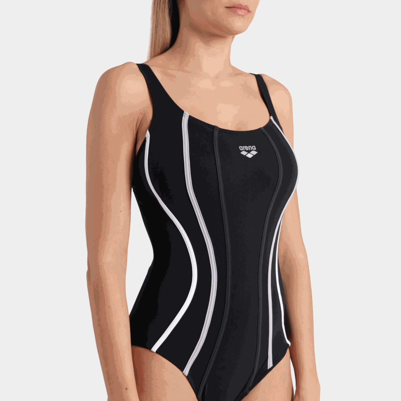 Swimsuit Sofia Soft Curve Back, badedrakt, dame - Svart
